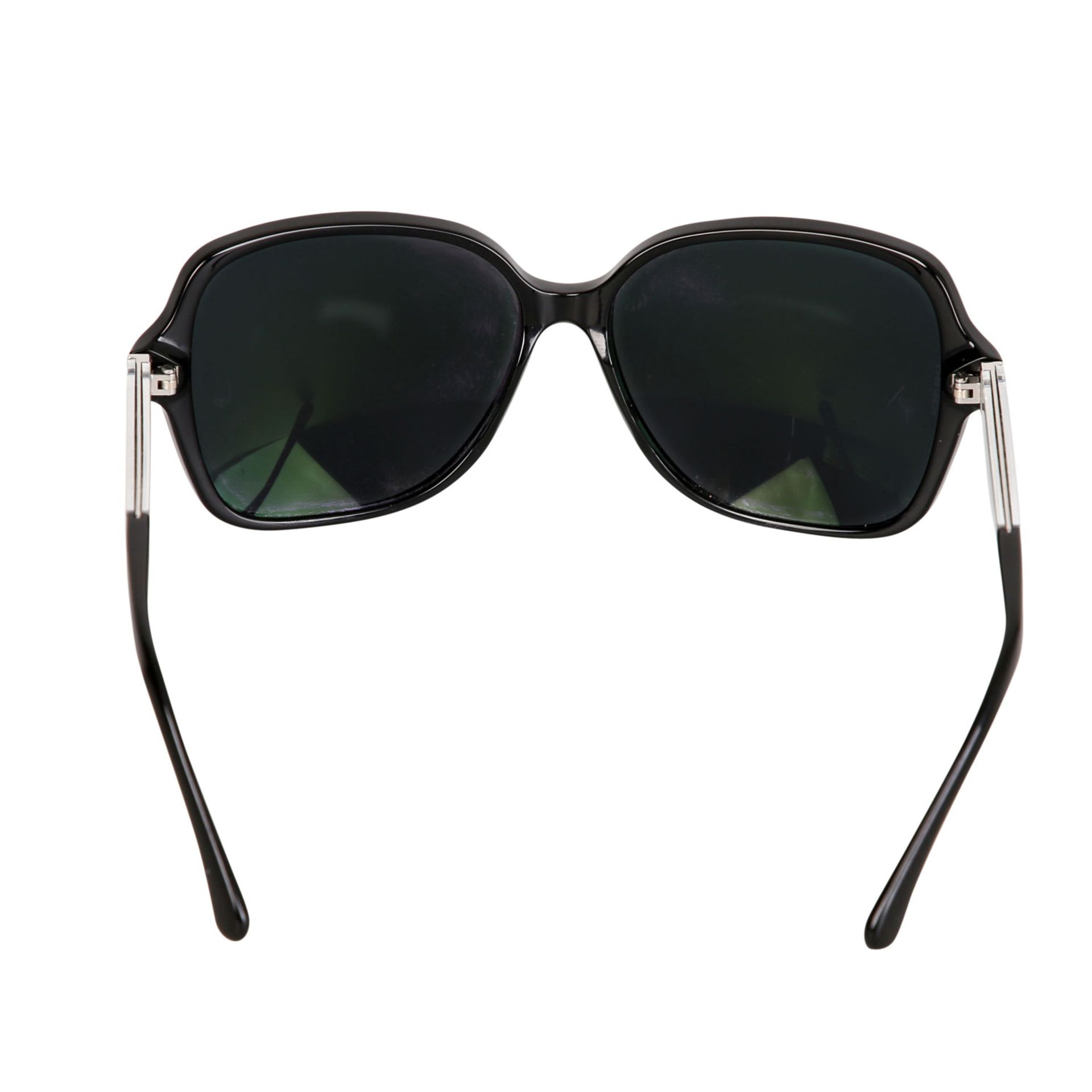CHANEL Sonnenbrille "COLLECTION MIROR".NP.ca.: 340,-€. Schwarzes Acetat, dunkelgetönte Gläser, - Bild 4 aus 5