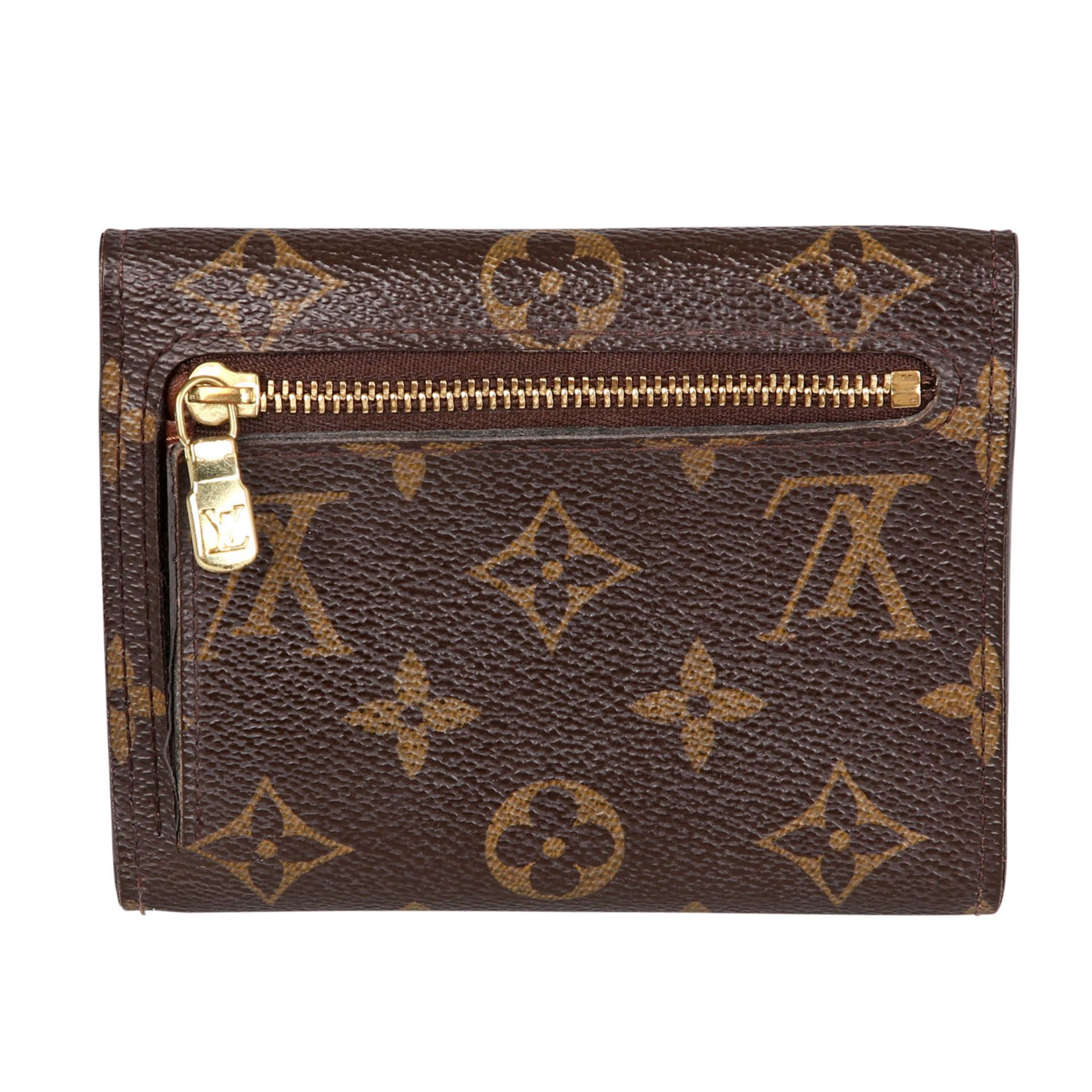 LOUIS VUITTON Portemonnaie "KOALA", Koll.: 2007.NP.ca.: 560,-€. Monogram Canvas Serie, goldfarbene - Bild 4 aus 7