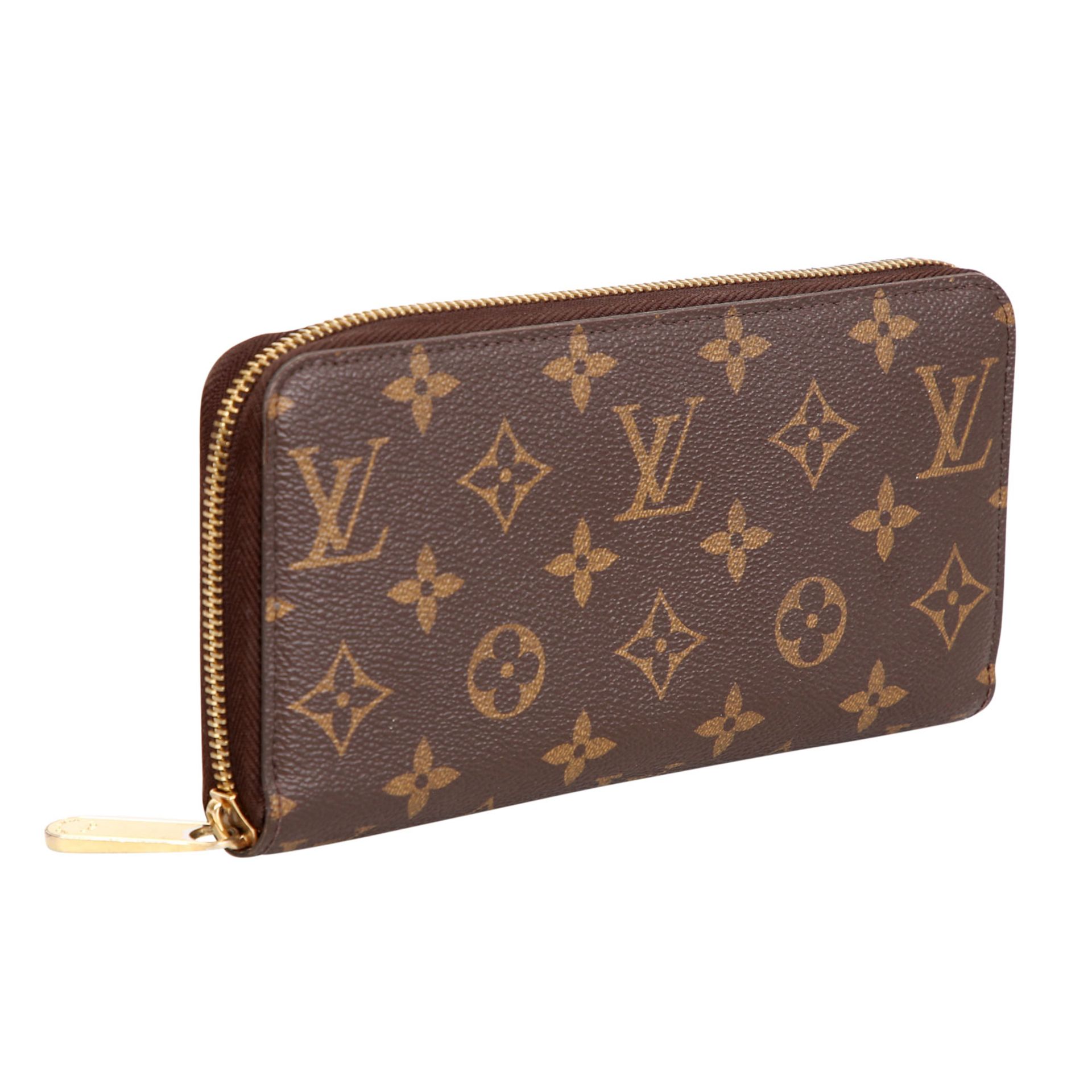 LOUIS VUITTON Portemonnaie "ZIPPY WALLET", Koll.: 2018.Akt. NP.: 545,-€. Monogram Canvas Serie, - Bild 2 aus 6