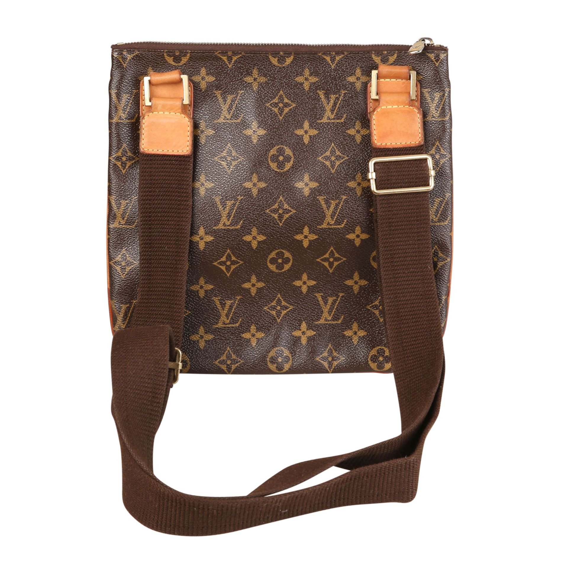 LOUIS VUITTON Umhängetasche "POCHETTE BOSPHORE", Koll.: 2005.NP.ca.: 980,-€. Monogram Canvas - Bild 4 aus 6