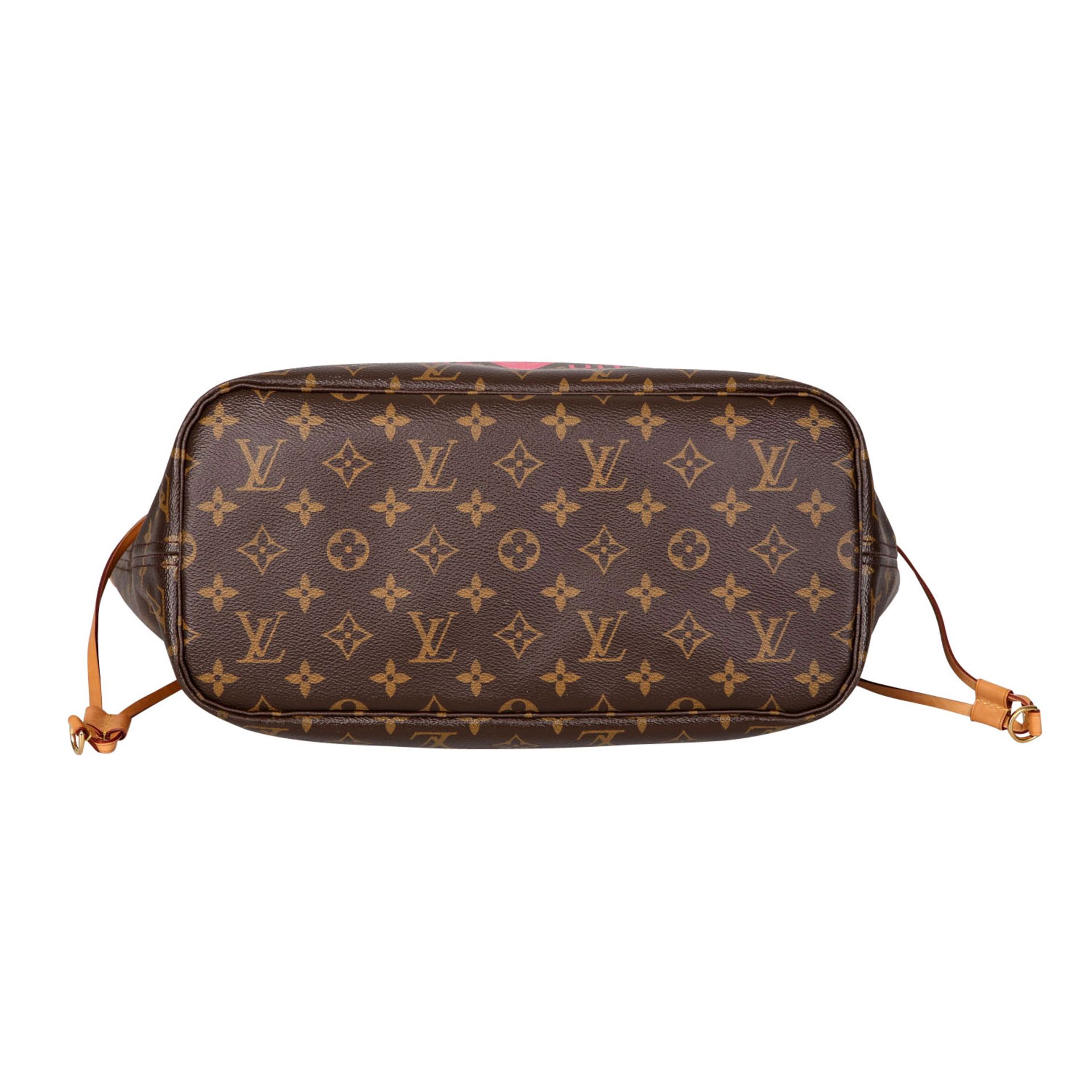 LOUIS VUITTON Shoppertasche "NEVERFULL GRENADE PINK V LIMITED EDITION", Koll.: 2015.NP.: ca. 1. - Bild 5 aus 6