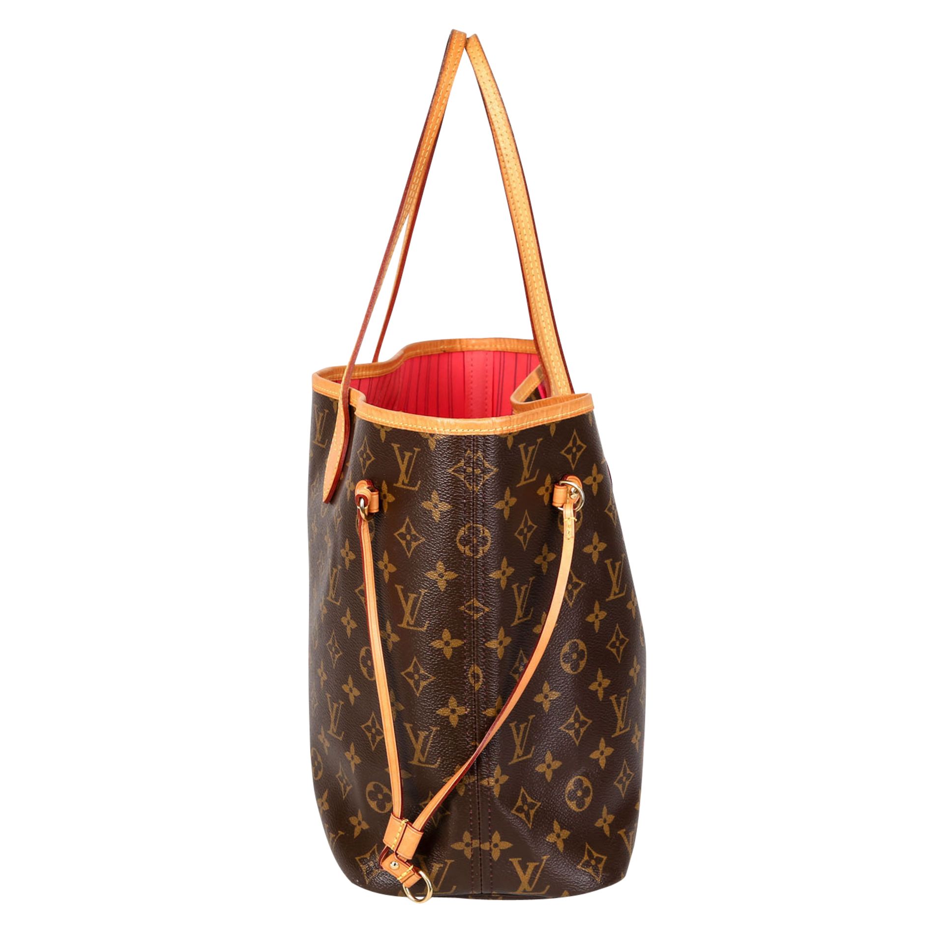 LOUIS VUITTON Shoppertasche "NEVERFULL GRENADE PINK V LIMITED EDITION", Koll.: 2015.NP.: ca. 1. - Bild 3 aus 6