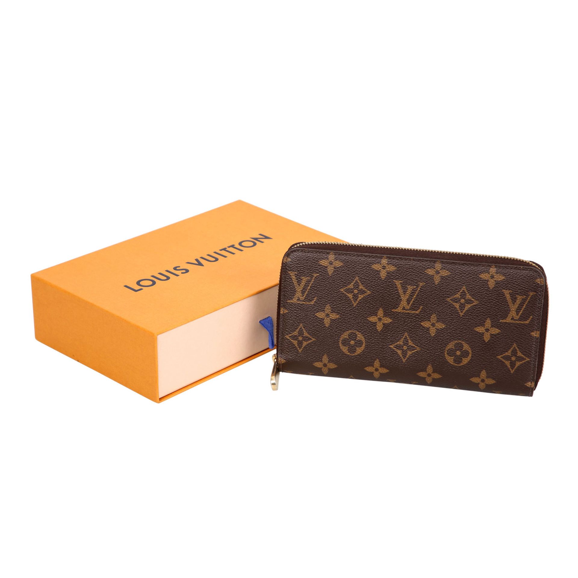 LOUIS VUITTON Portemonnaie "ZIPPY WALLET", Koll.: 2018.Akt. NP.: 545,-€. Monogram Canvas Serie, - Bild 6 aus 6