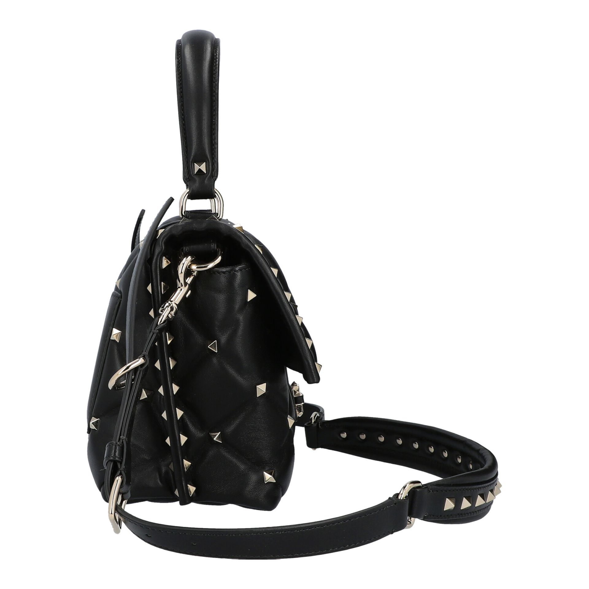 VALENTINO Umhängetasche "ROCKSTUD CANDYSTUD", akt. NP.: 1.990,-€.Rockstud Serie aus softem Leder - Bild 3 aus 6