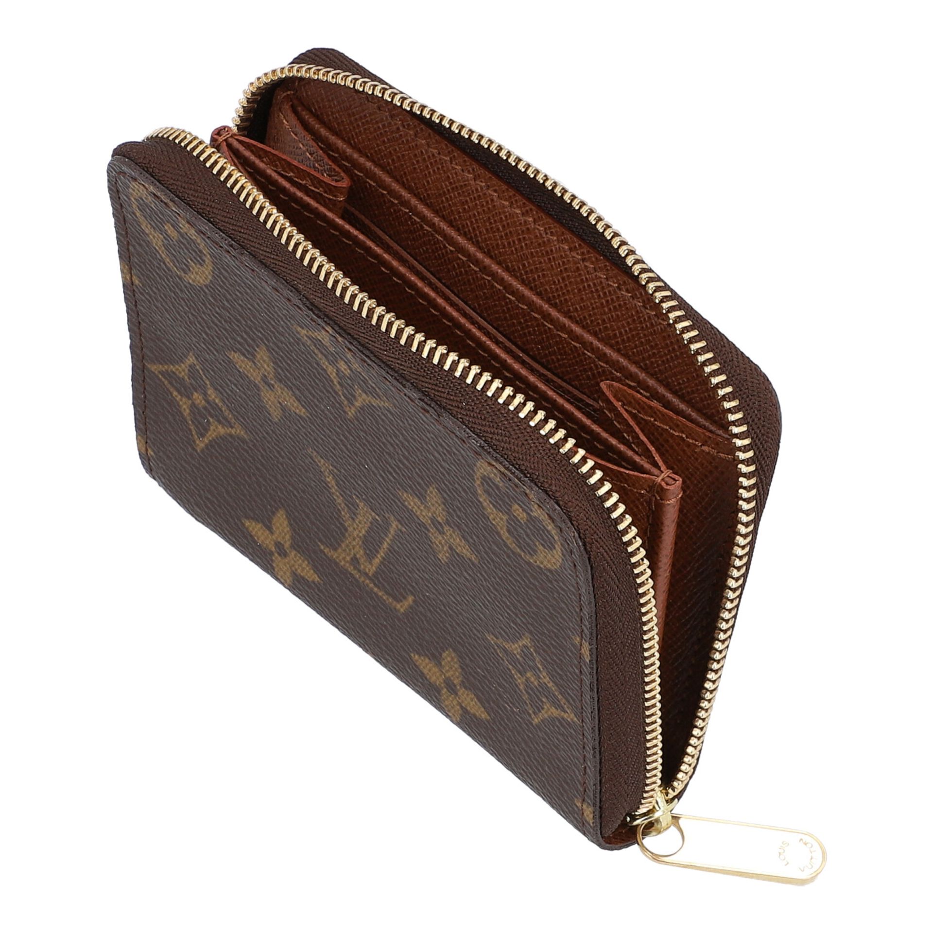 LOUIS VUITTON Portemonnaie "ZIPPY COIN", Koll.: 2008, NP.: 270,-€.Monogram Canvas Serie mit - Bild 6 aus 6