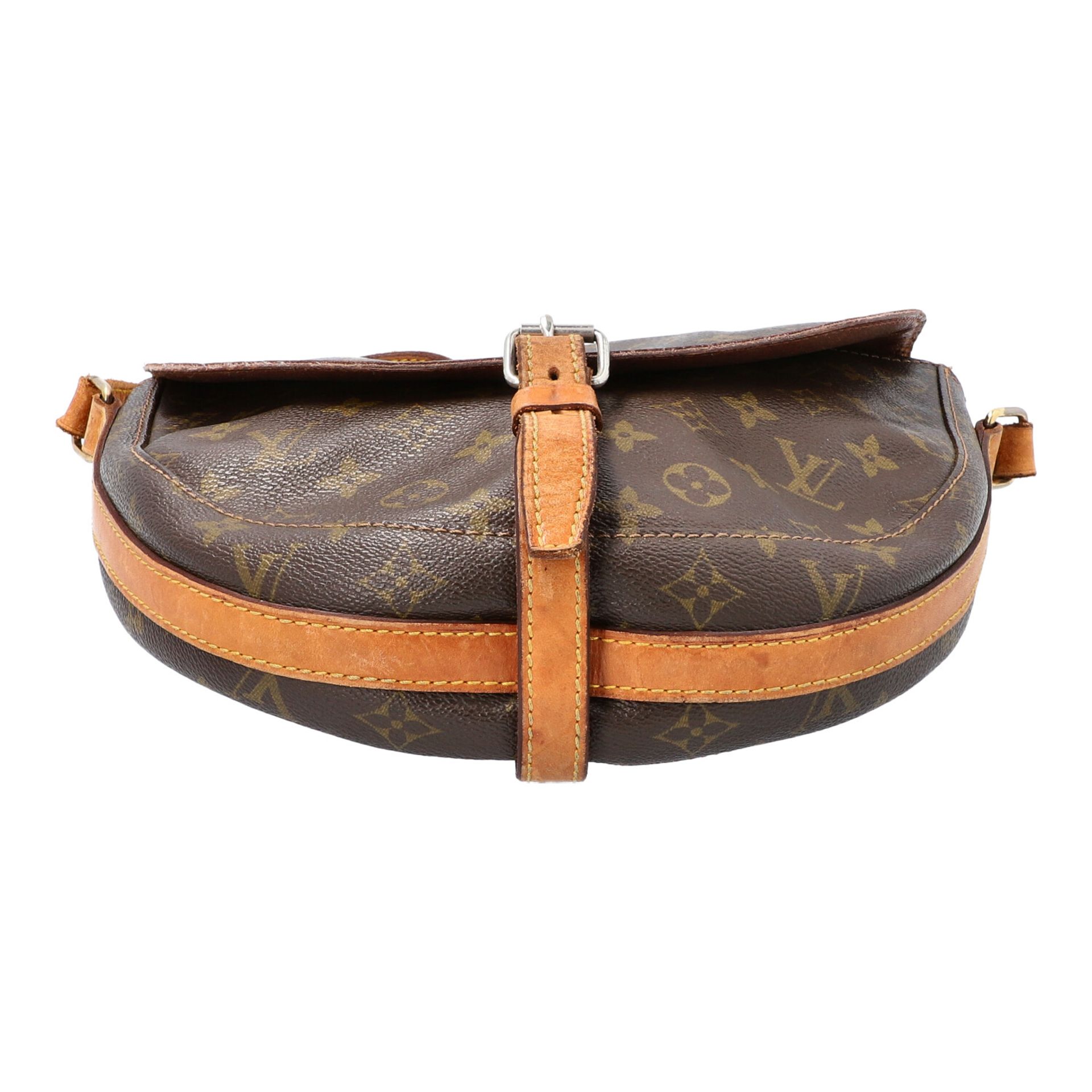 LOUIS VUITTON VINTAGE Umhängetasche "CHANTILLY GM".Monogram Canvas Serie, Rindslederdetails mit - Bild 5 aus 6