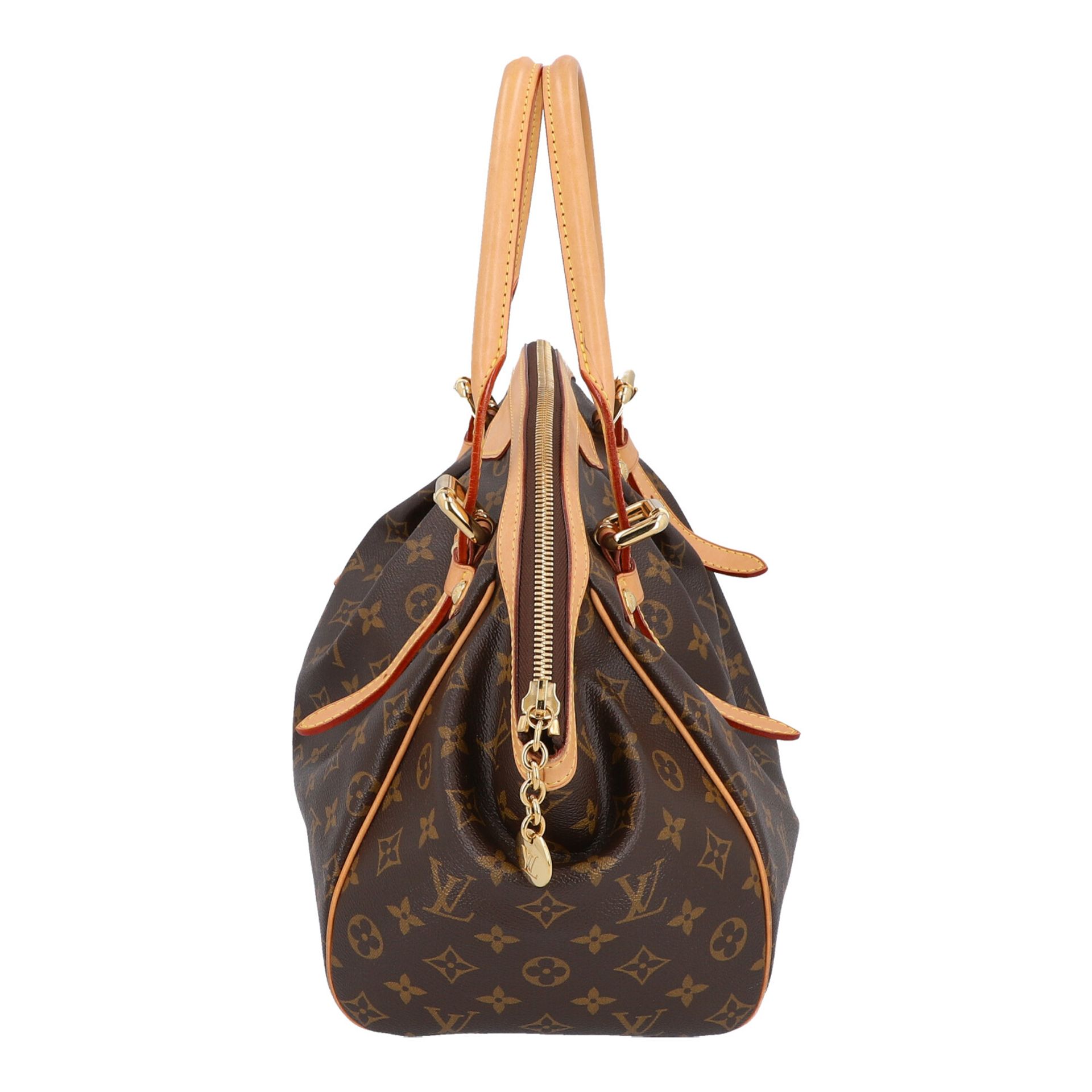 LOUIS VUITTON Handtasche "TIVOLI GM", Koll. 2012.NP. ca.: 1.250,-€. Monogram Canvas Serie, Details - Bild 3 aus 6