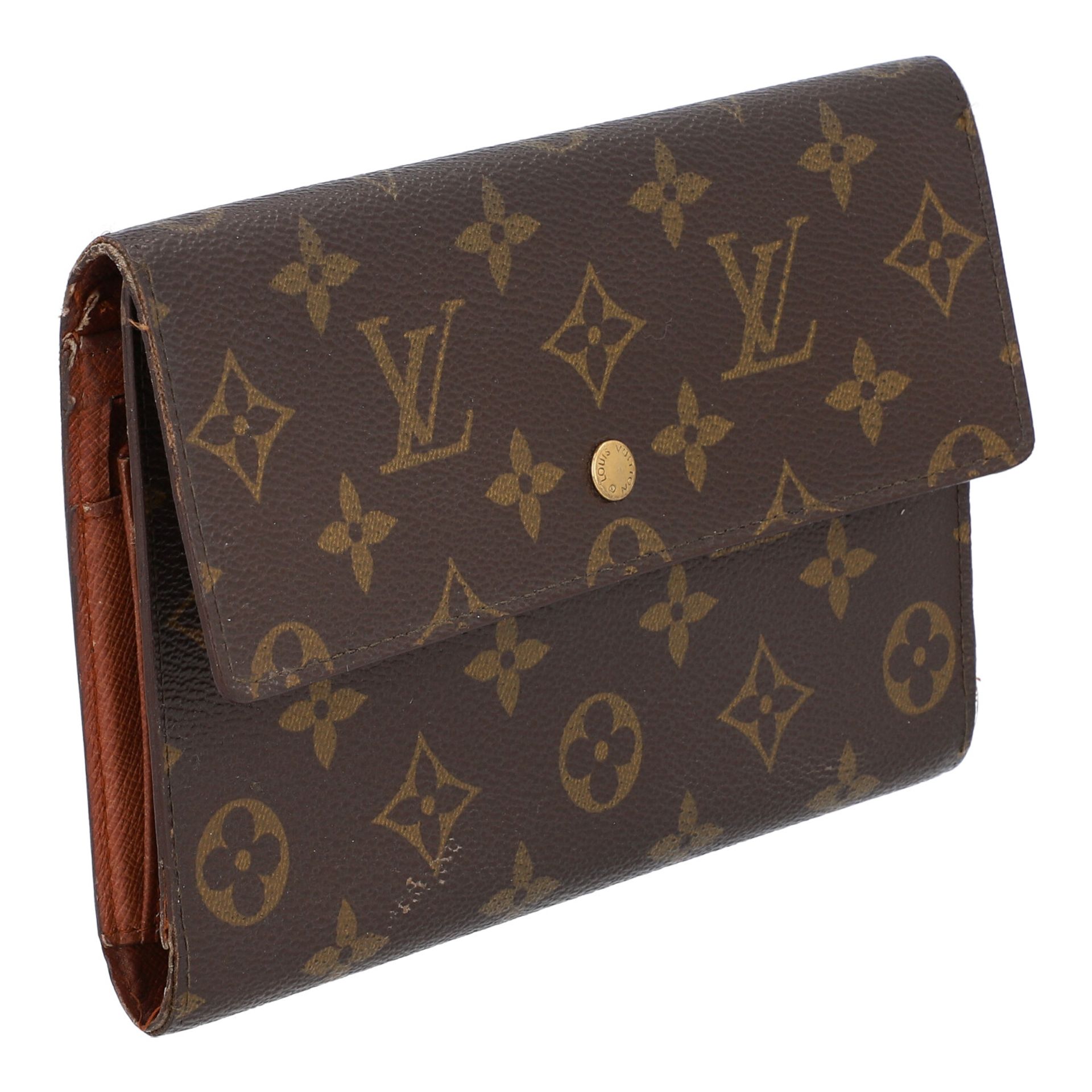 LOUIS VUITTON VINTAGE Organizer, Koll. 1991.NP. ca.: 600,-€. Monogram Canvas Serie, goldfarbene - Bild 2 aus 5