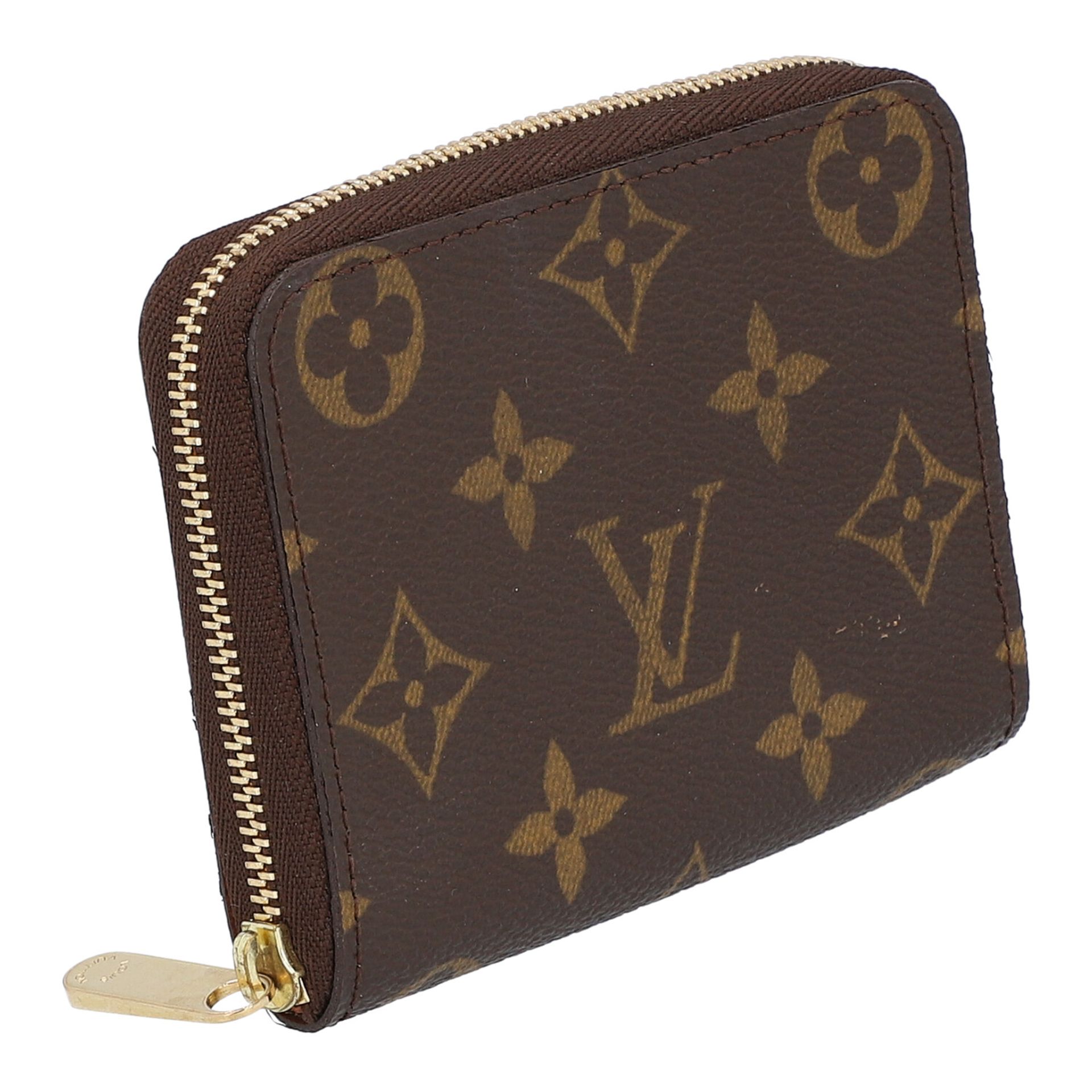 LOUIS VUITTON Portemonnaie "ZIPPY COIN", Koll.: 2008, NP.: 270,-€.Monogram Canvas Serie mit - Bild 2 aus 6