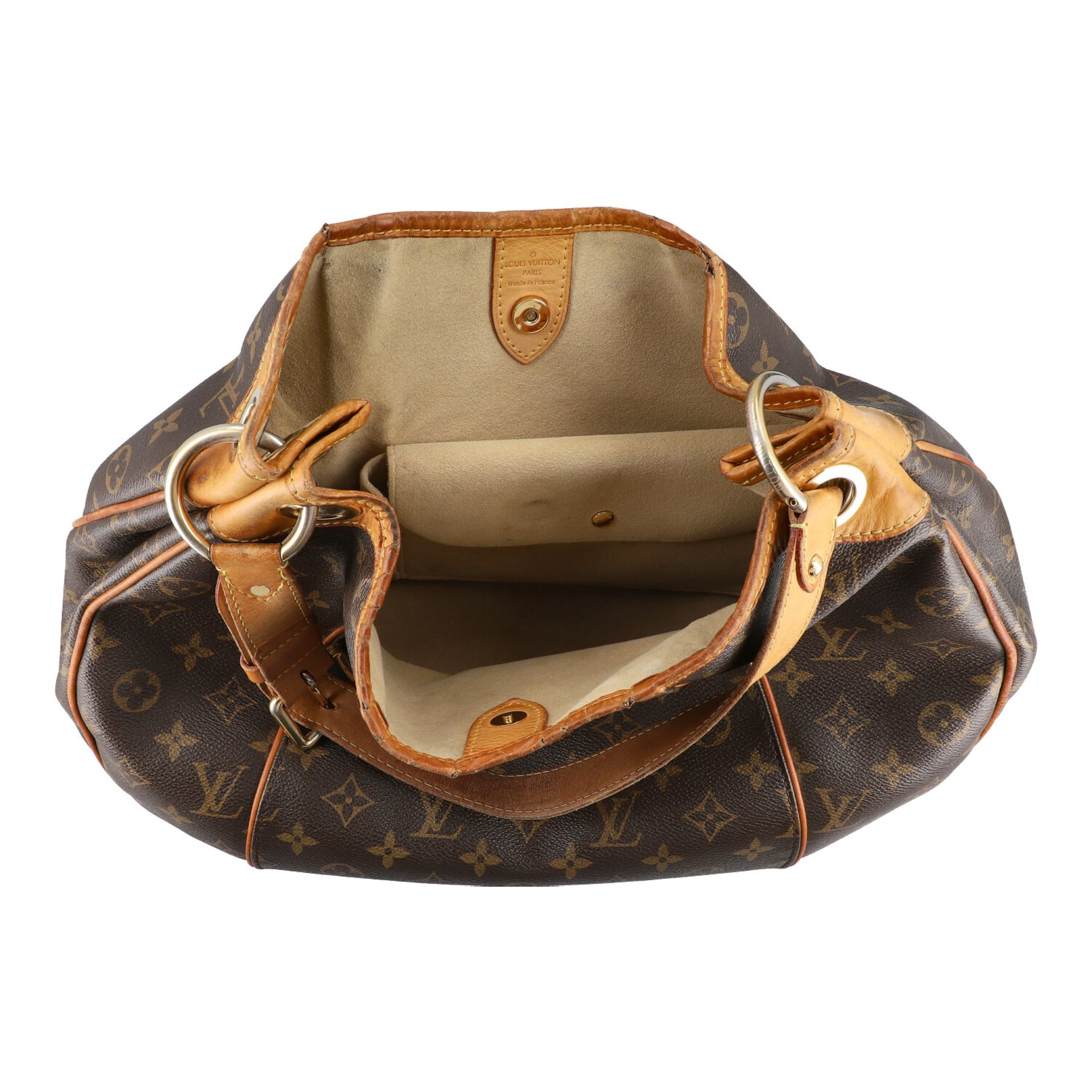 LOUIS VUITTON Shopper "GALLIERA PM", Koll. 2009.NP.: 855,-€. Monogram Canvas Serie, - Bild 6 aus 6