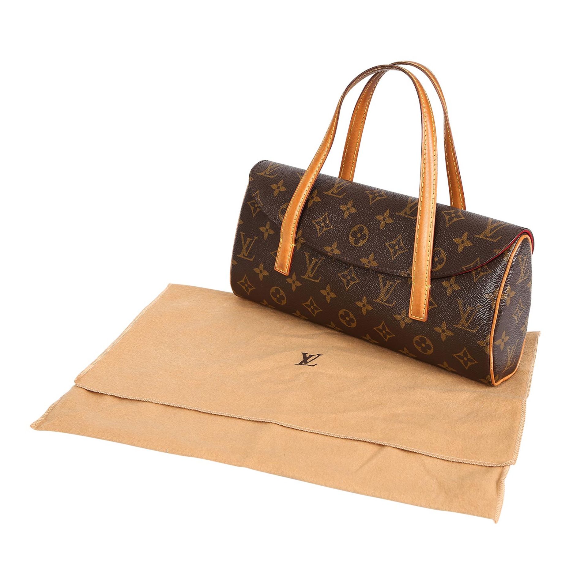 LOUIS VUITTON Henkeltasche "SONATINE", Koll.: 2003.NP.ca.: 800,-€. Monogram Canvas Serie, - Bild 8 aus 8