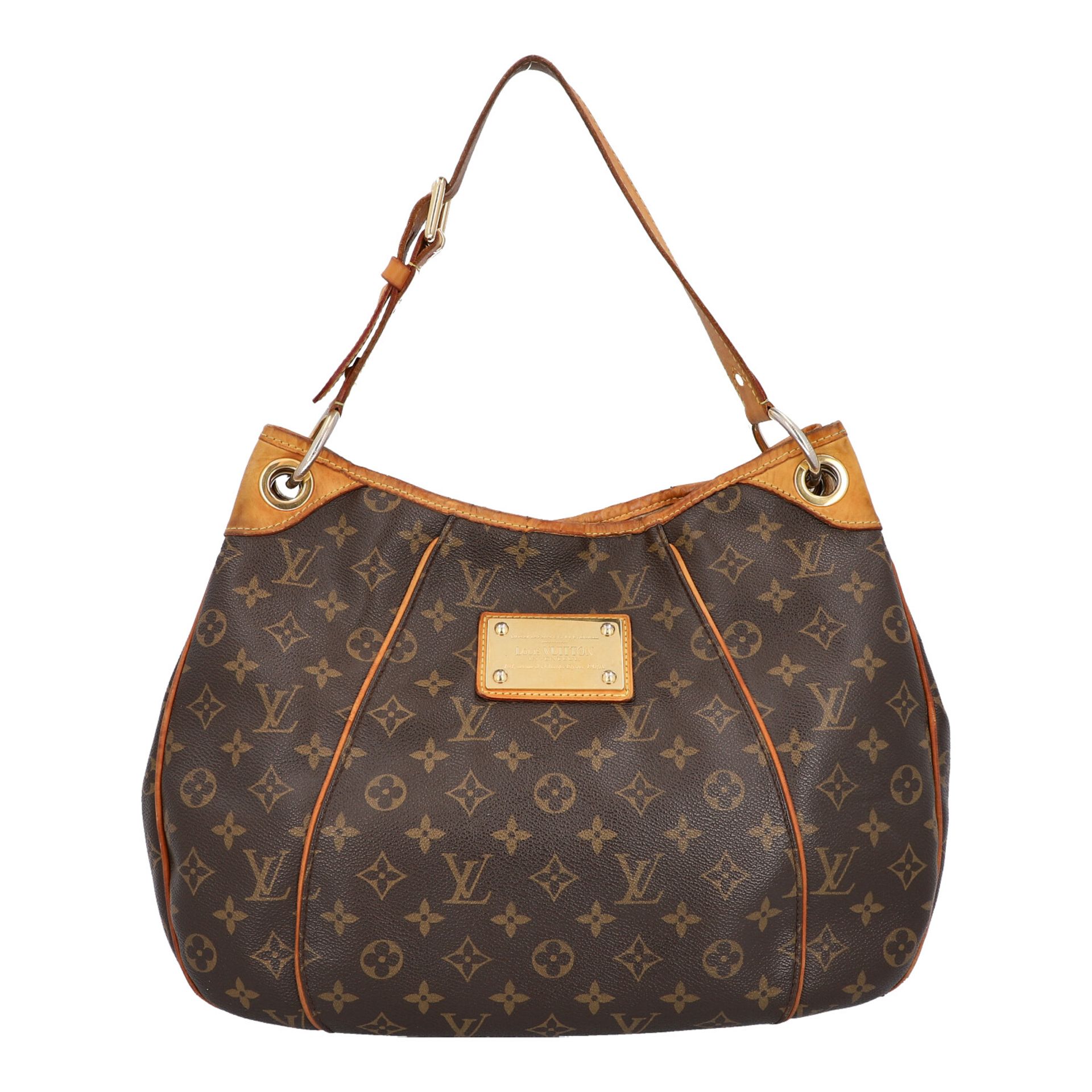 LOUIS VUITTON Shopper "GALLIERA PM", Koll. 2009.NP.: 855,-€. Monogram Canvas Serie,