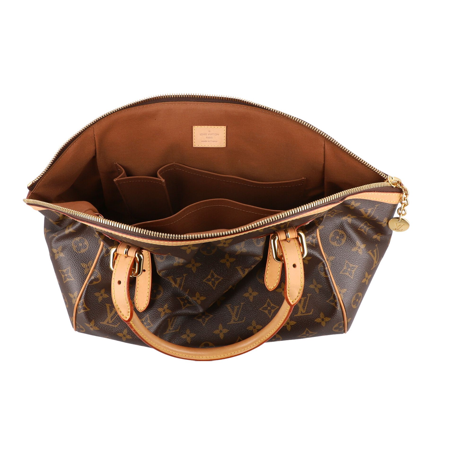 LOUIS VUITTON Handtasche "TIVOLI GM", Koll. 2012.NP. ca.: 1.250,-€. Monogram Canvas Serie, Details - Bild 6 aus 6