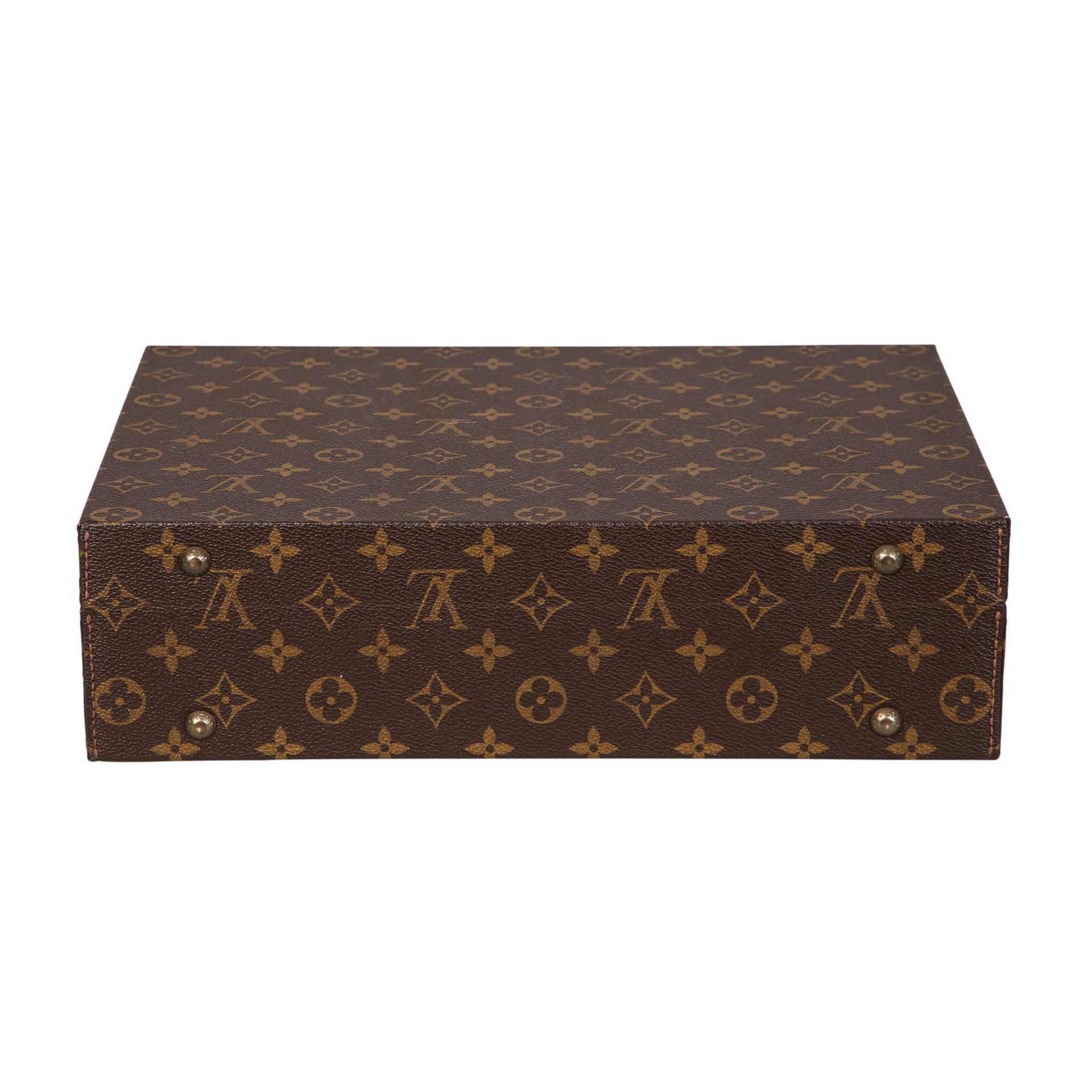 LOUIS VUITTON Schmuckkoffer "BOITE BIJOUX", NP.: ca. 11.600,-€.Monogram Canvas Serie mit - Bild 5 aus 7