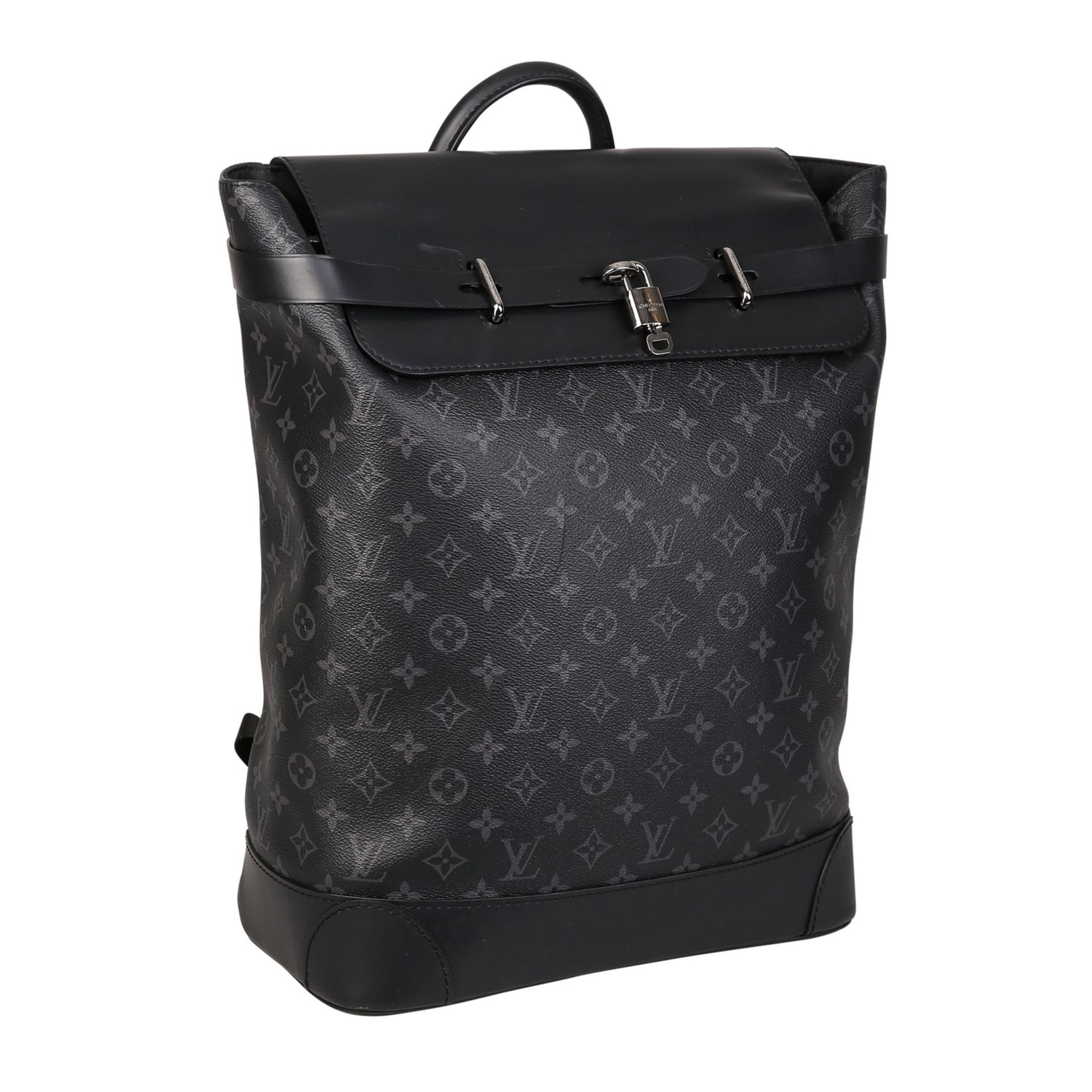 LOUIS VUITTON Rucksack "STEAMER BACKPACK", Koll. 2017.Akt. NP.: 1.990,-€. Monogram Eclipse Canvas - Bild 2 aus 6