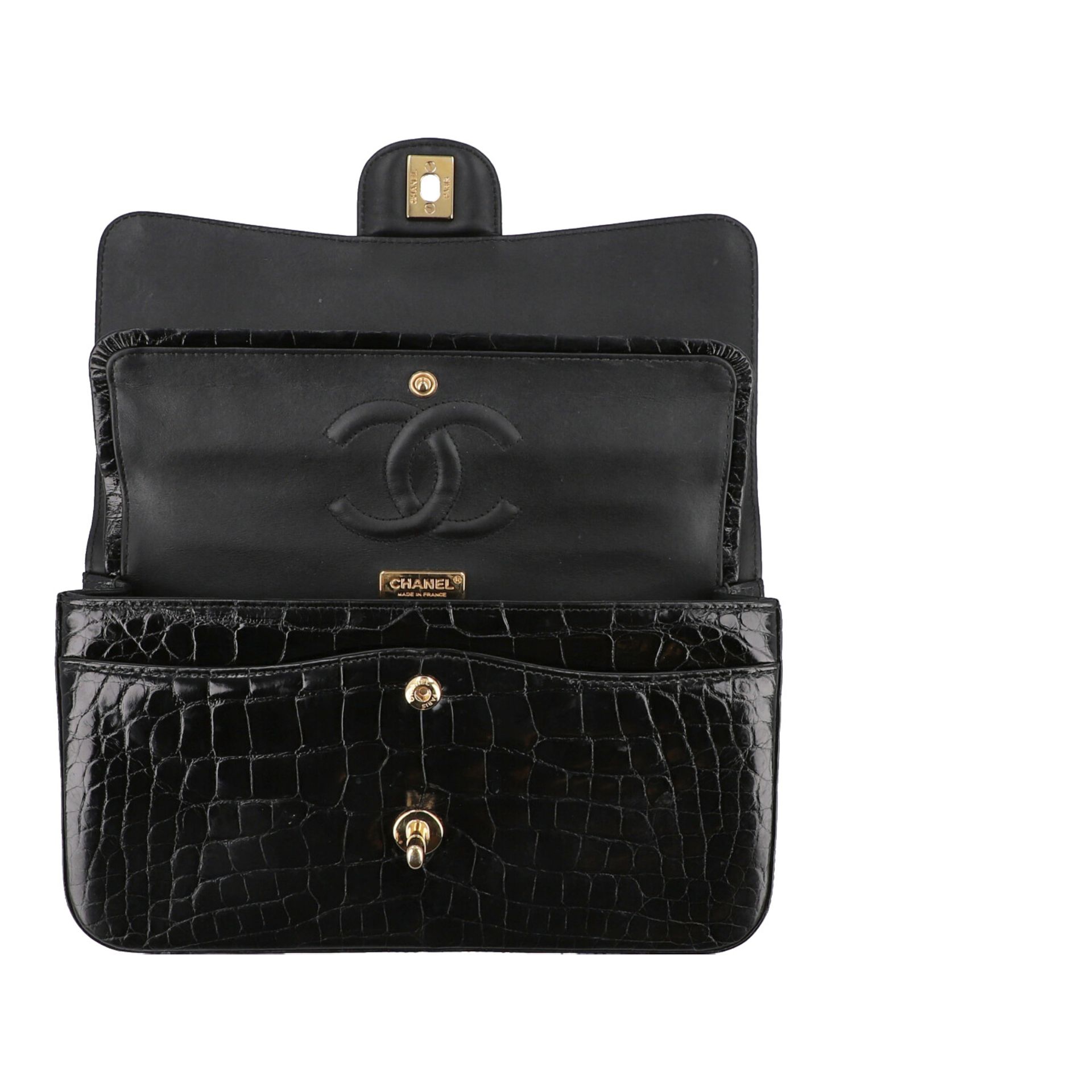 CHANEL Umhängetasche "2.55 DOUBLE FLAP", Koll.: 2014, Akt. Marktwert: ca. 30.000,-€. - Bild 6 aus 6