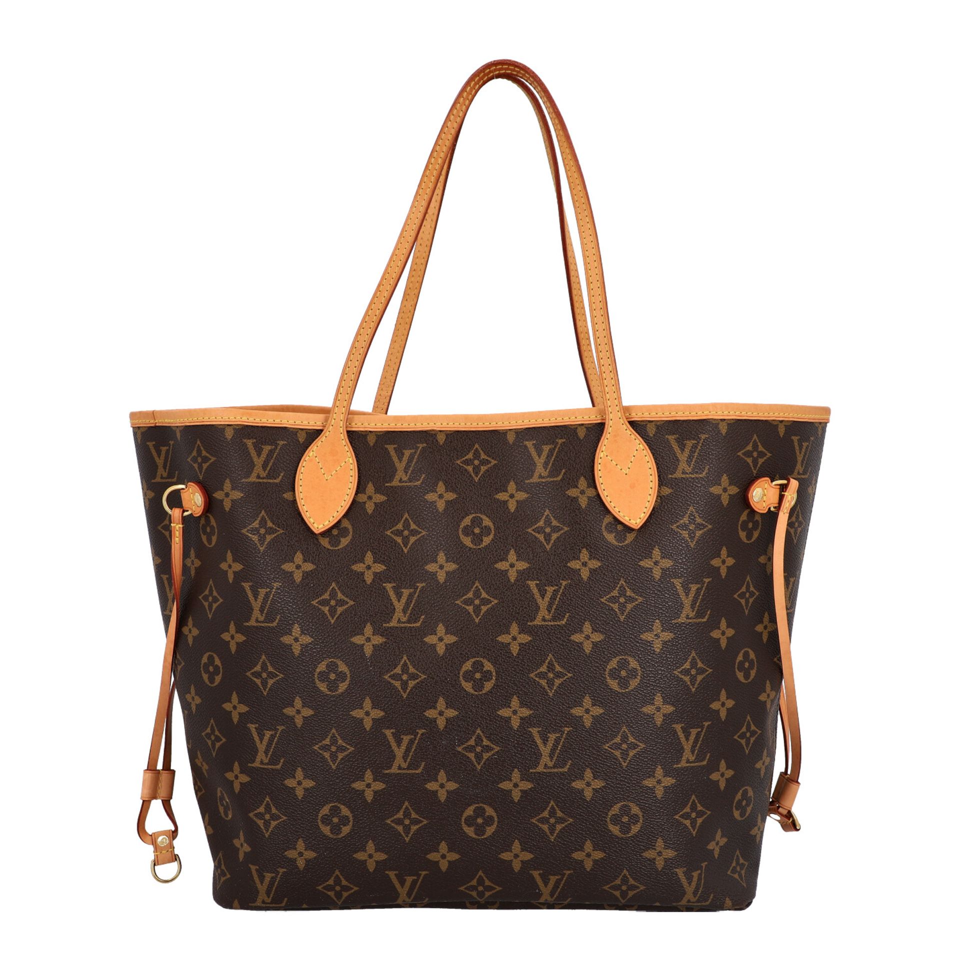 LOUIS VUITTON x Kampen Shoppertasche "NEVERFULL MM", Koll.: 2015, NP.: ca. 1.300,-€.Limited - Bild 4 aus 7