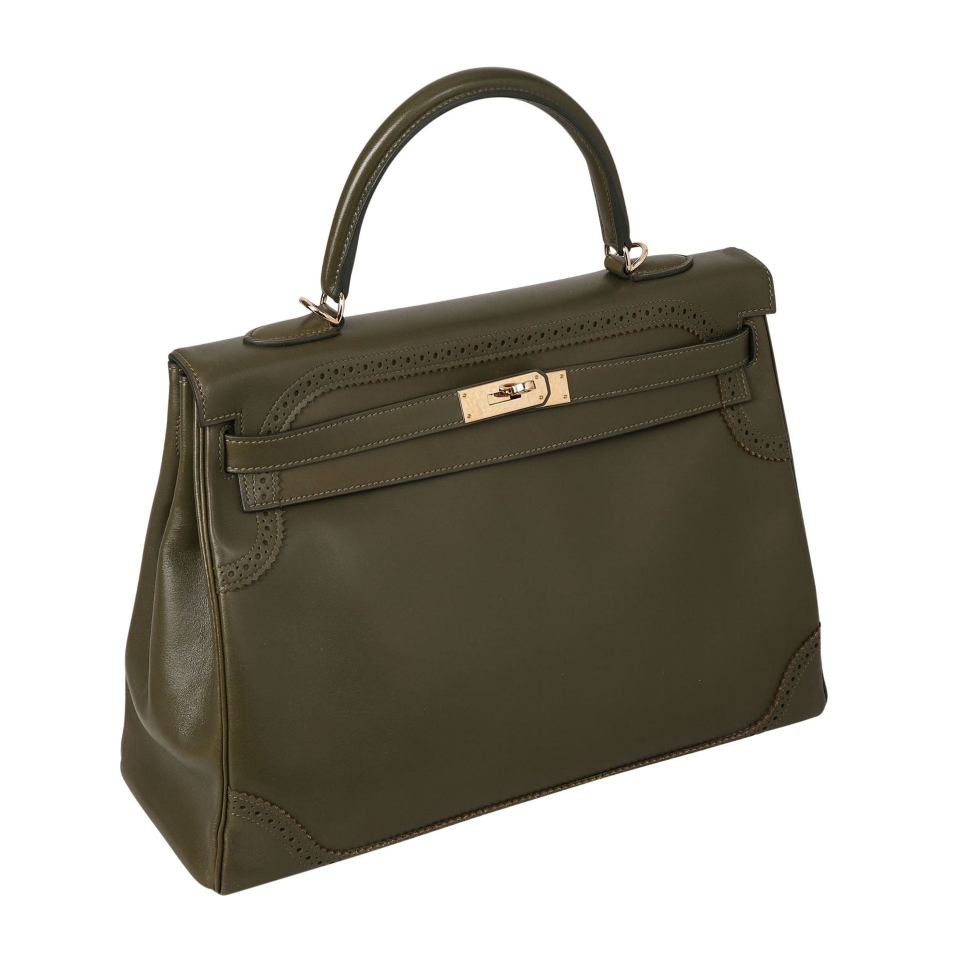 HERMÈS Handtasche "KELLY BAG GHILLIES 35", Koll.: 2011, NP.: ca. 15.000,-€.Limitierte Edition. - Bild 2 aus 7