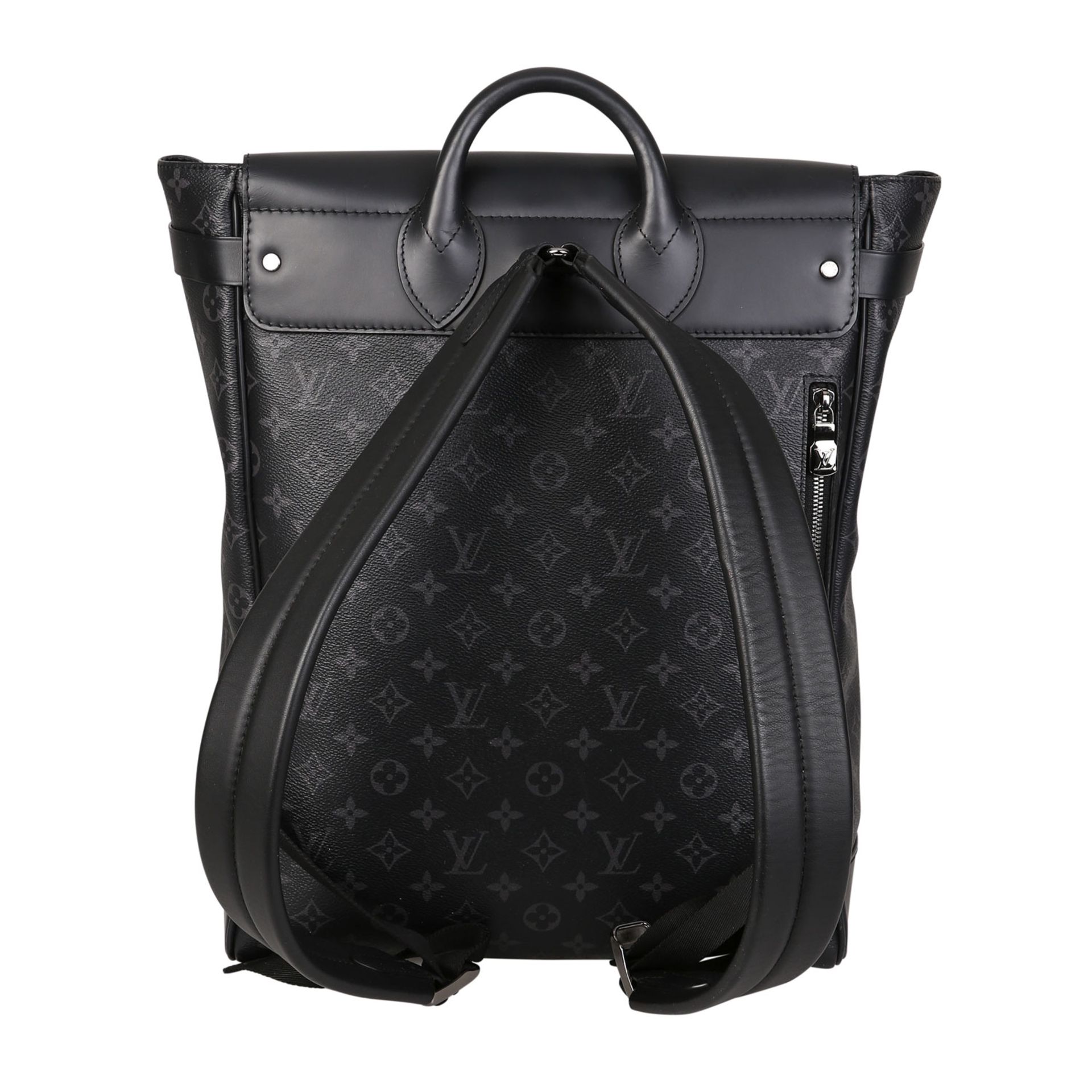 LOUIS VUITTON Rucksack "STEAMER BACKPACK", Koll. 2017.Akt. NP.: 1.990,-€. Monogram Eclipse Canvas - Bild 4 aus 6