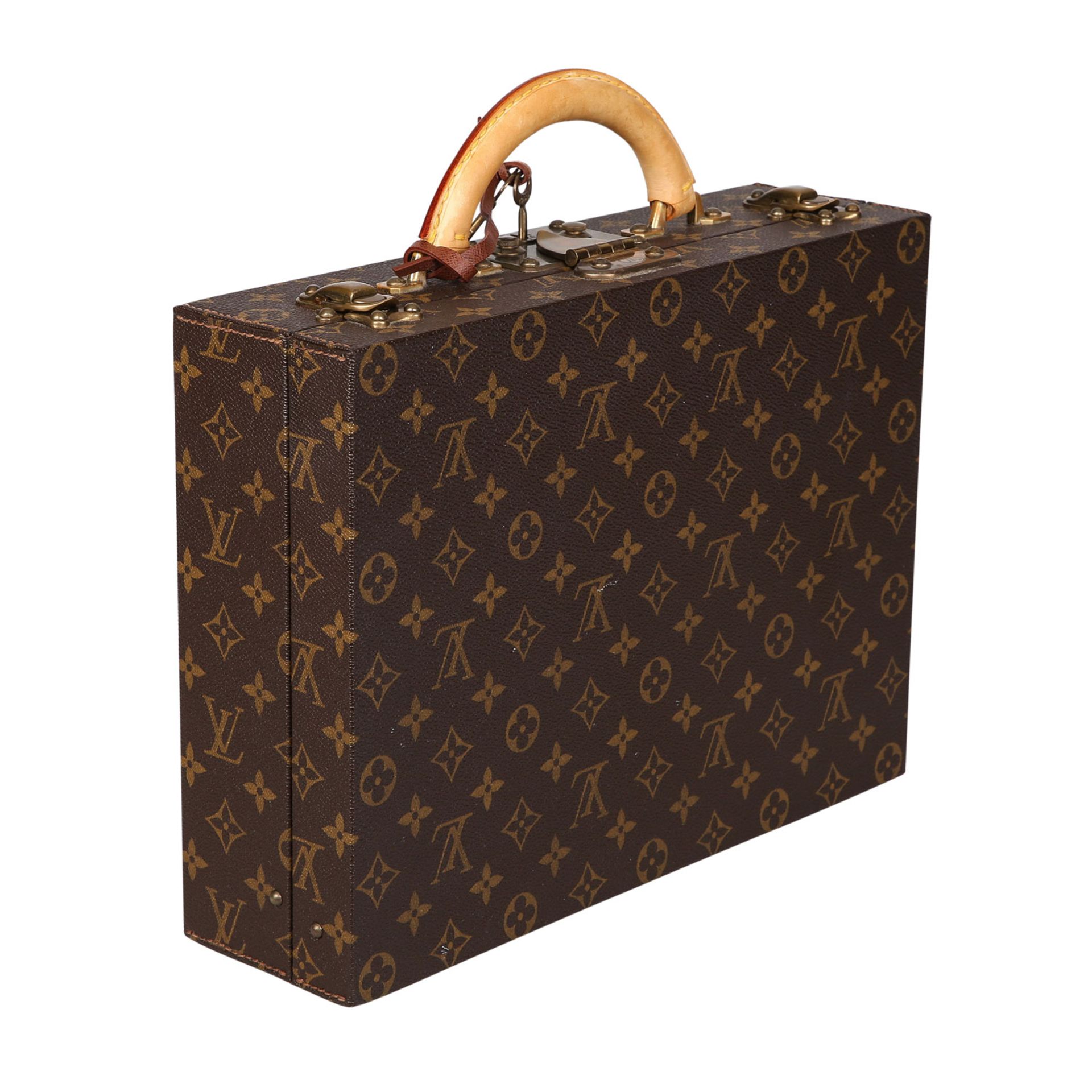 LOUIS VUITTON Schmuckkoffer "BOITE BIJOUX", NP.: ca. 11.600,-€.Monogram Canvas Serie mit - Bild 2 aus 7