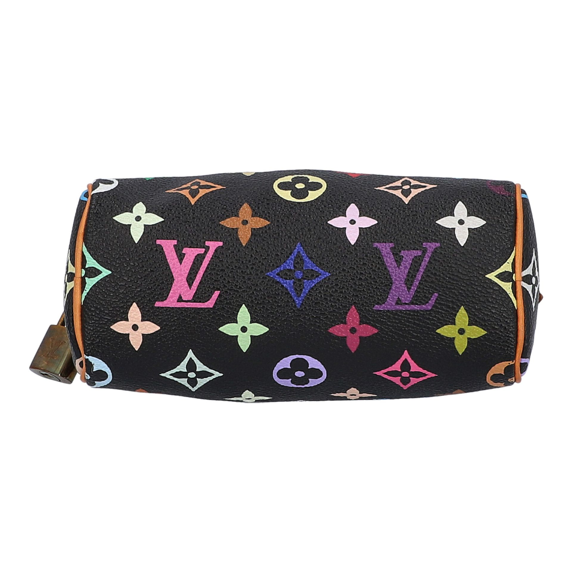 LOUIS VUITTON Henkeltasche "NANO SPEEDY", Koll.: 2003.NP. ca.: 750,-€. Monogram Multicolor Serie, - Bild 5 aus 6