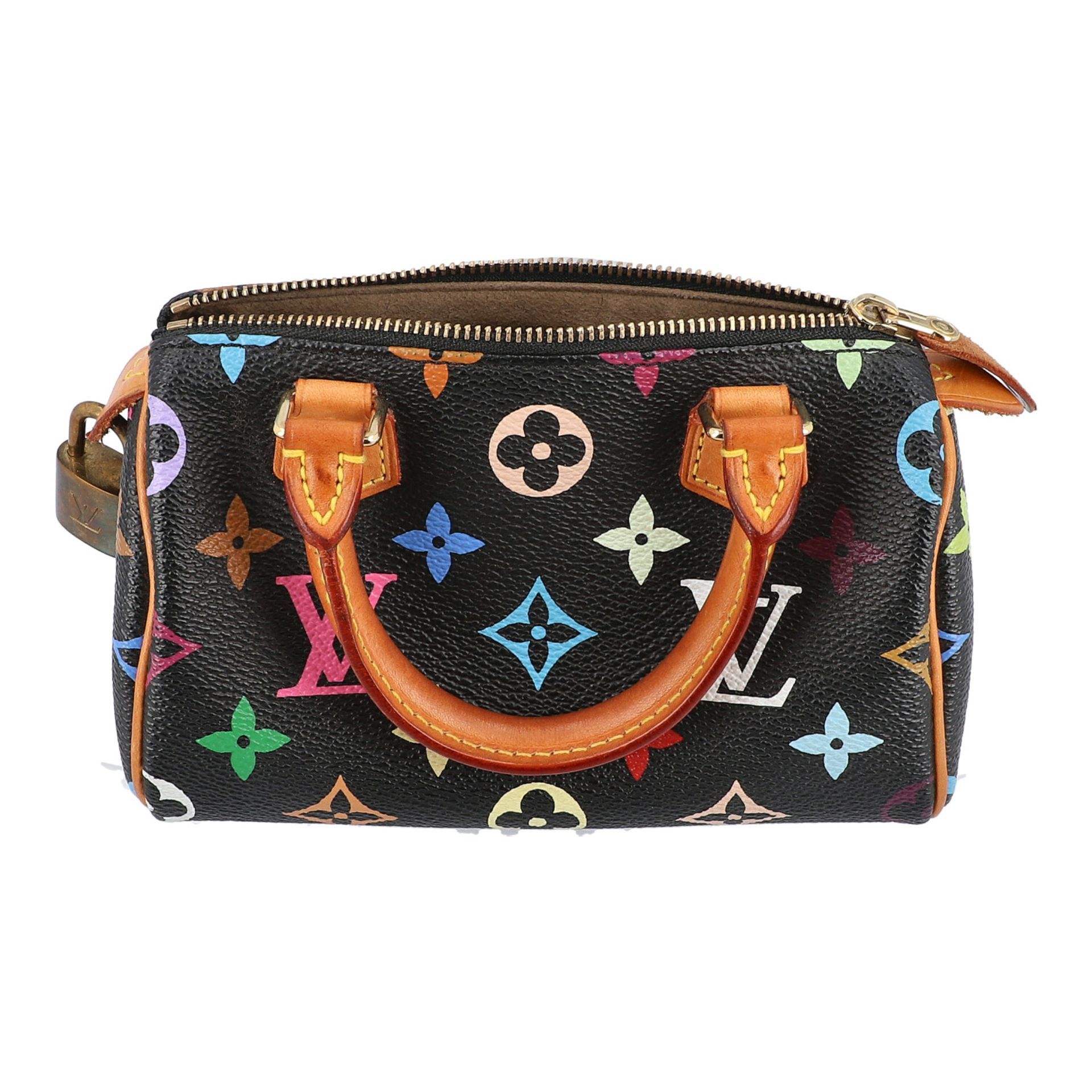 LOUIS VUITTON Henkeltasche "NANO SPEEDY", Koll.: 2003.NP. ca.: 750,-€. Monogram Multicolor Serie, - Bild 6 aus 6