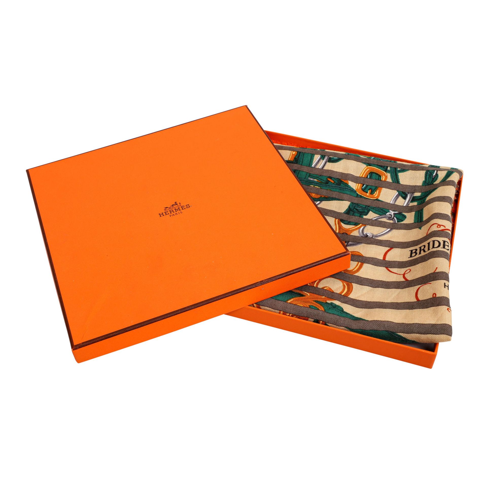 HERMÈS Foulard "BRIDES DE GALA BAYADERES", Koll. 2012.NP. ca.: 750,-€. By Hugo Grygkar, 65% - Bild 2 aus 2