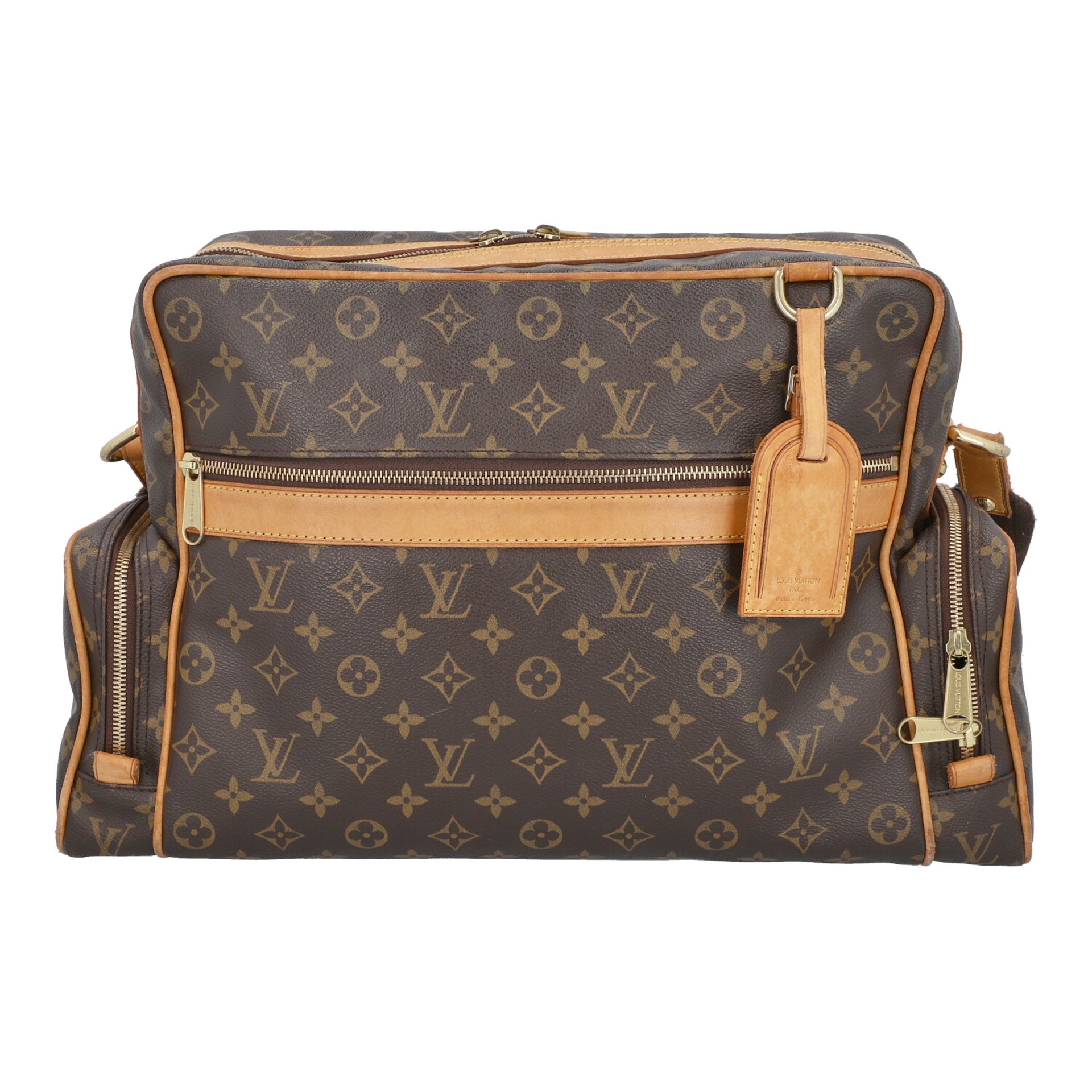 LOUIS VUITTON Messenger Bag "SAC SQUASH", Koll.: 2003.NP.ca.: 1.800,-€. Monogram Canvas Serie,