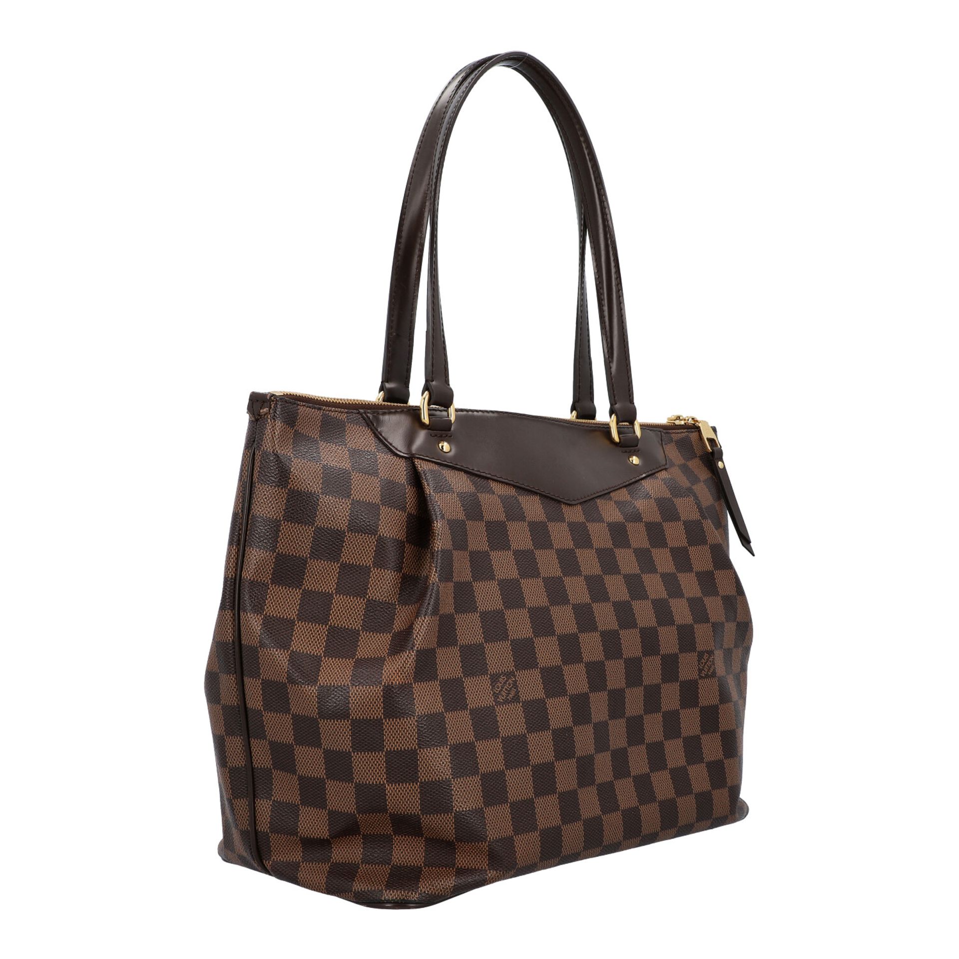 LOUIS VUITTON Henkeltasche "WESTMINSTER", Koll.: 2011, letzter LP.: ca. 1.800,-€.Damier Ebene Canvas - Bild 2 aus 6