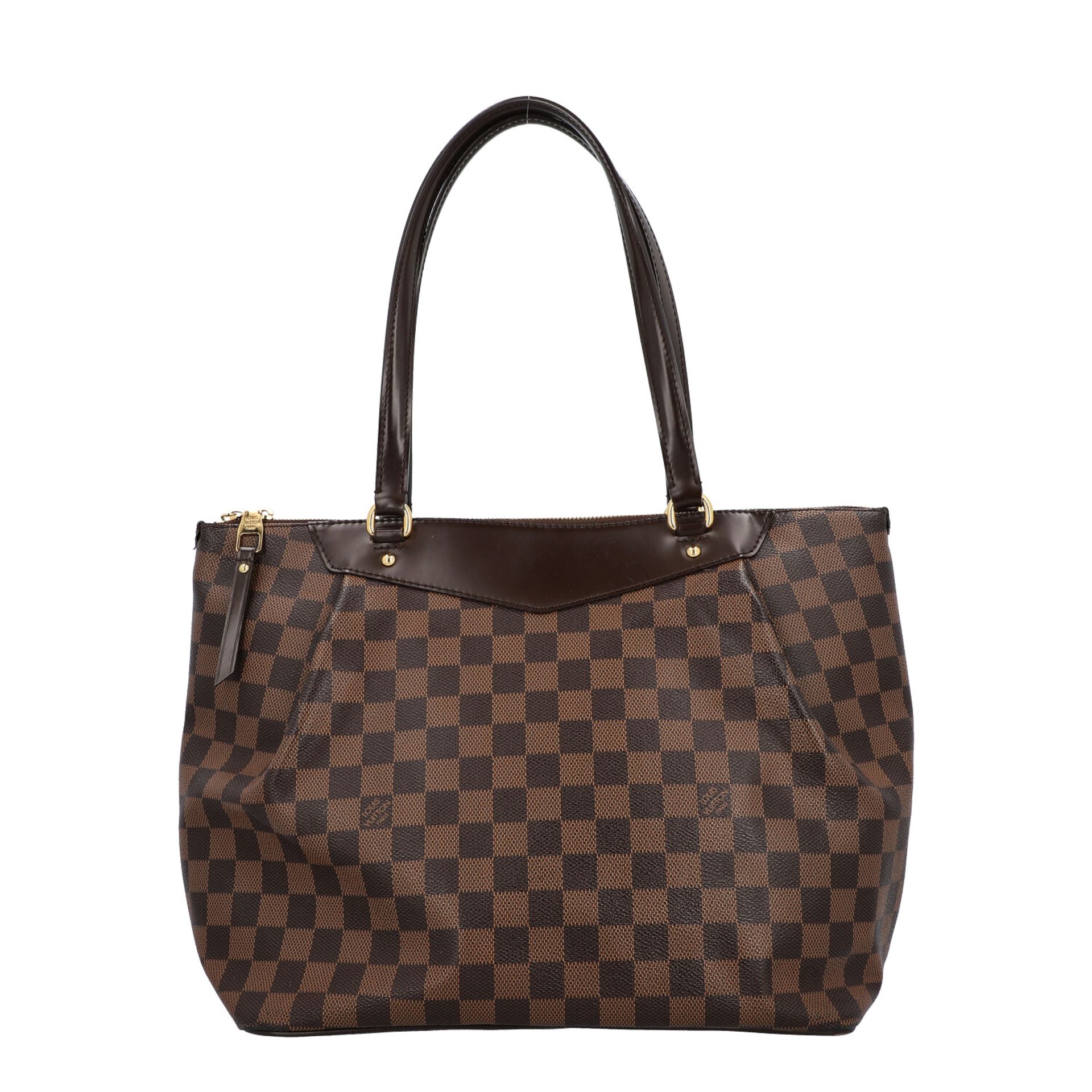 LOUIS VUITTON Henkeltasche "WESTMINSTER", Koll.: 2011, letzter LP.: ca. 1.800,-€.Damier Ebene Canvas - Bild 4 aus 6