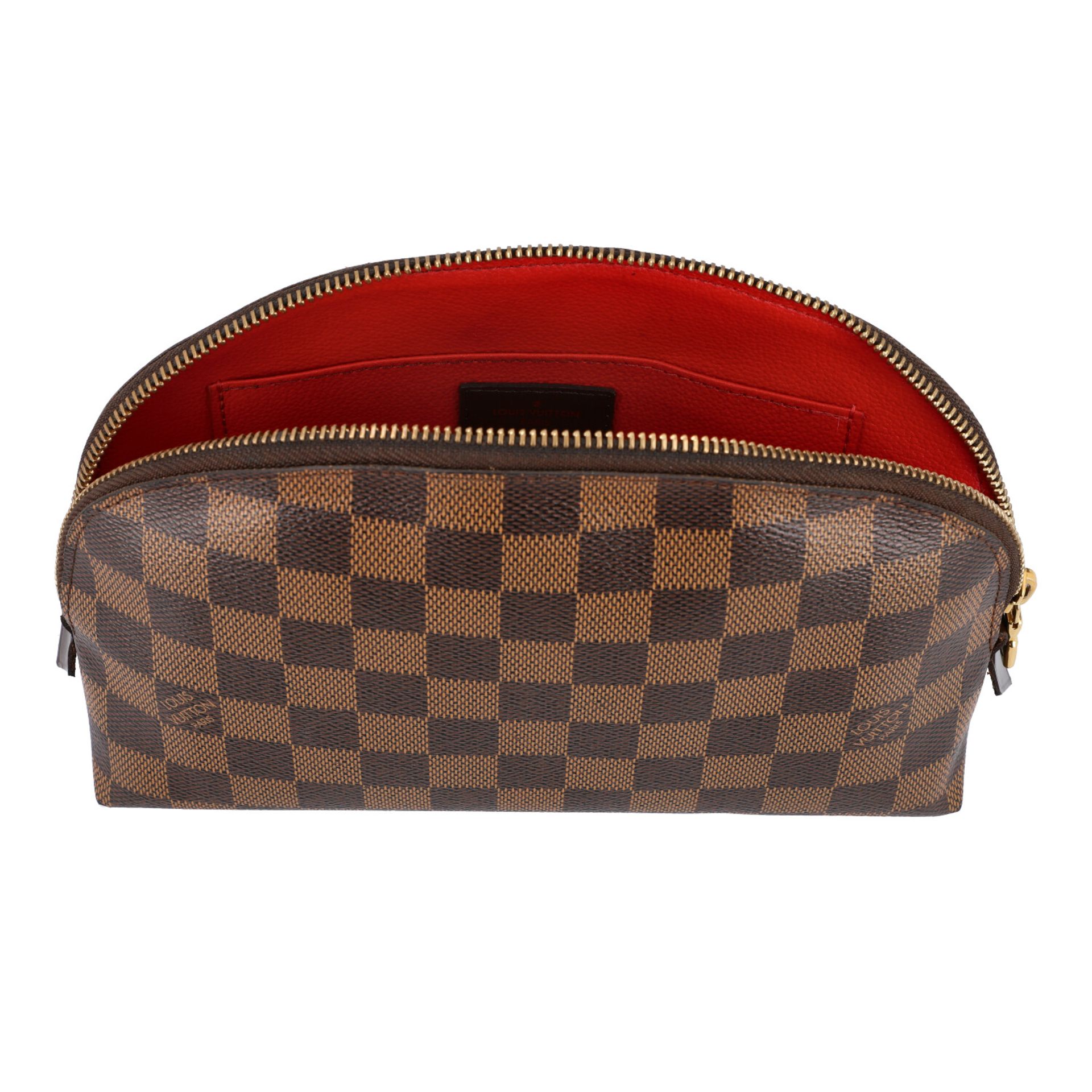 LOUIS VUITTON Kosmetiktasche "POCHETTE COSMÉTIQUE",Koll.: 2013. Akt. NP.: 255,-€. Damier Ebene - Bild 6 aus 6