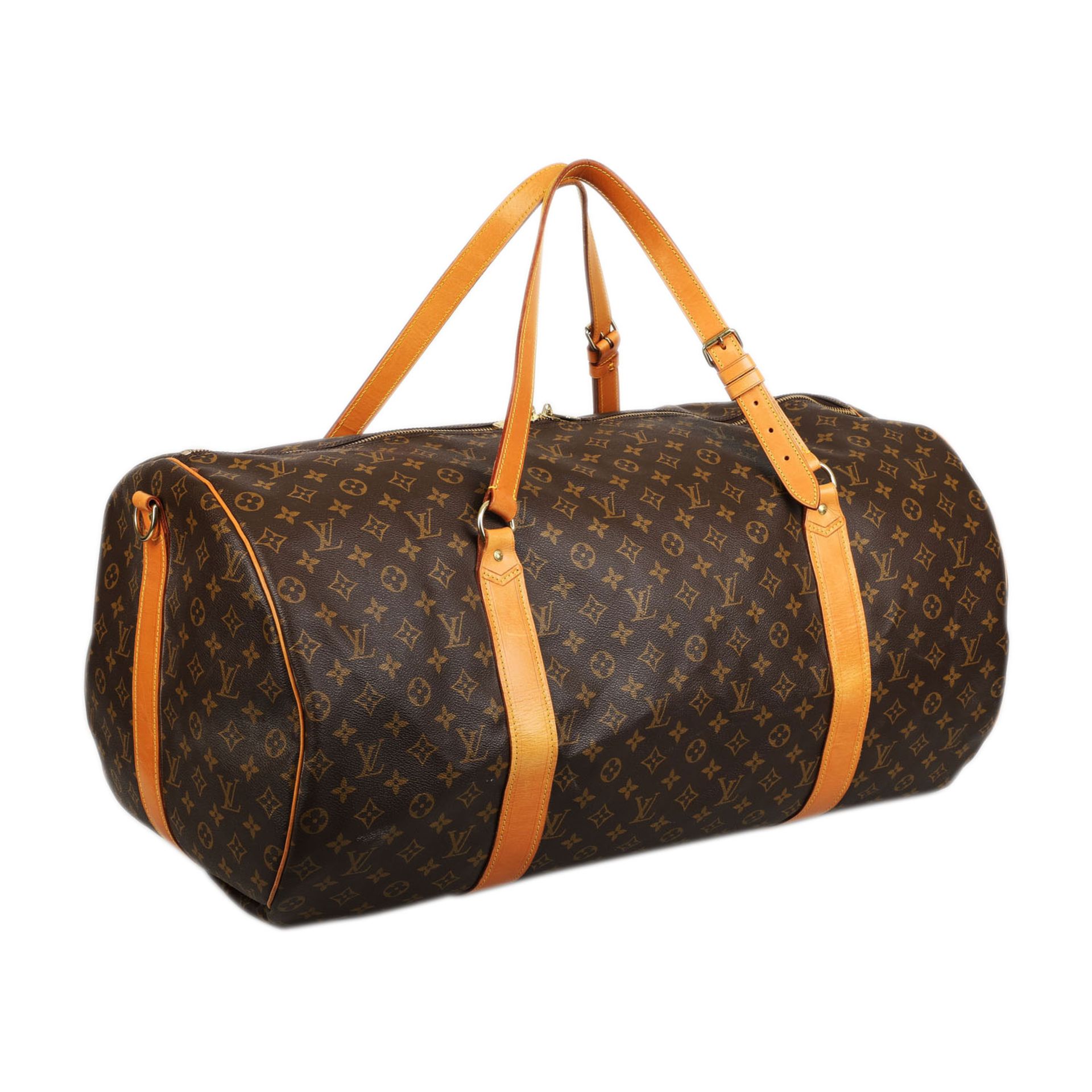 LOUIS VUITTON Reisetasche "SAC POLOCHON 65", Koll.: 1992.NP.ca.: 1.600,-€. Monogram Canvas Serie, - Bild 2 aus 5