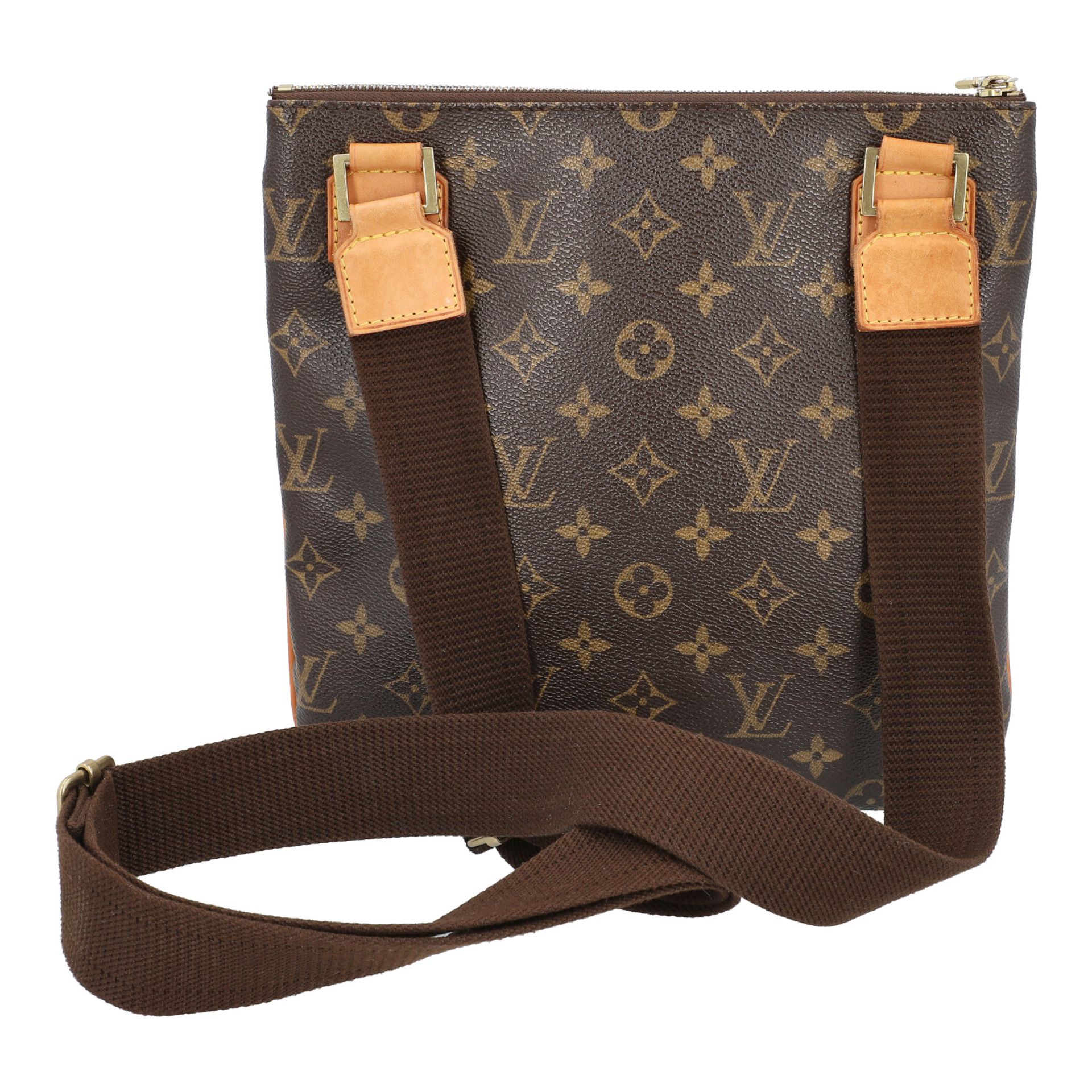 LOUIS VUITTON Umhängetasche "POCHETTE BOSPHORE", Koll. 2006.NP .ca.: 980,-€. Monogram Canvas - Bild 4 aus 6