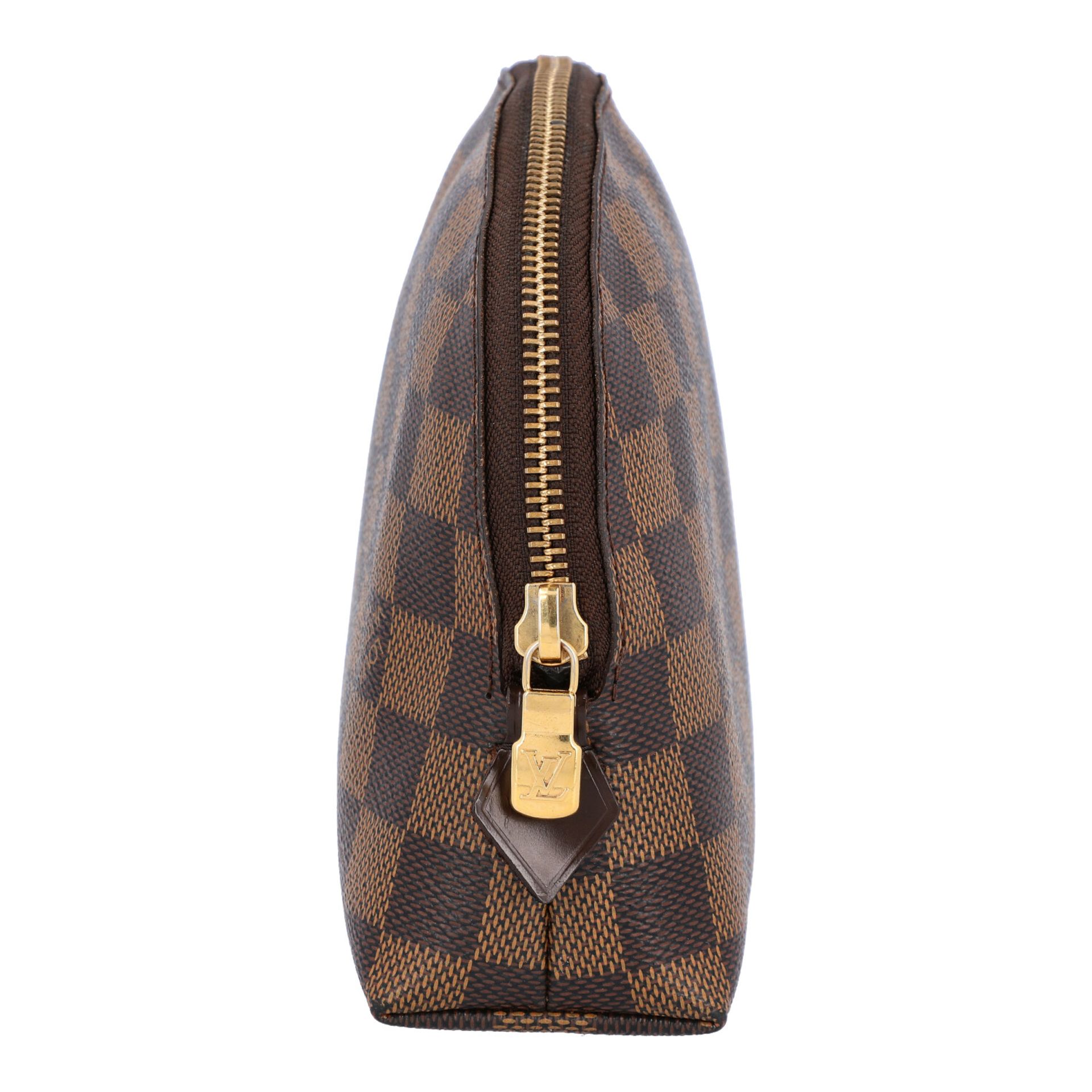 LOUIS VUITTON Kosmetiktasche "POCHETTE COSMÉTIQUE",Koll.: 2013. Akt. NP.: 255,-€. Damier Ebene - Bild 3 aus 6