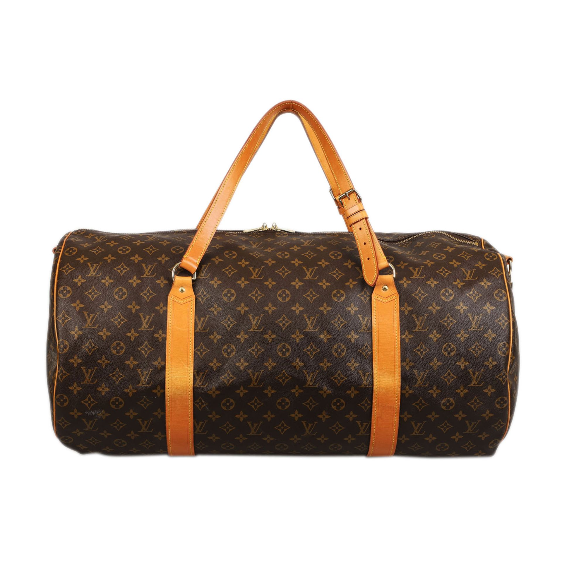 LOUIS VUITTON Reisetasche "SAC POLOCHON 65", Koll.: 1992.NP.ca.: 1.600,-€. Monogram Canvas Serie,