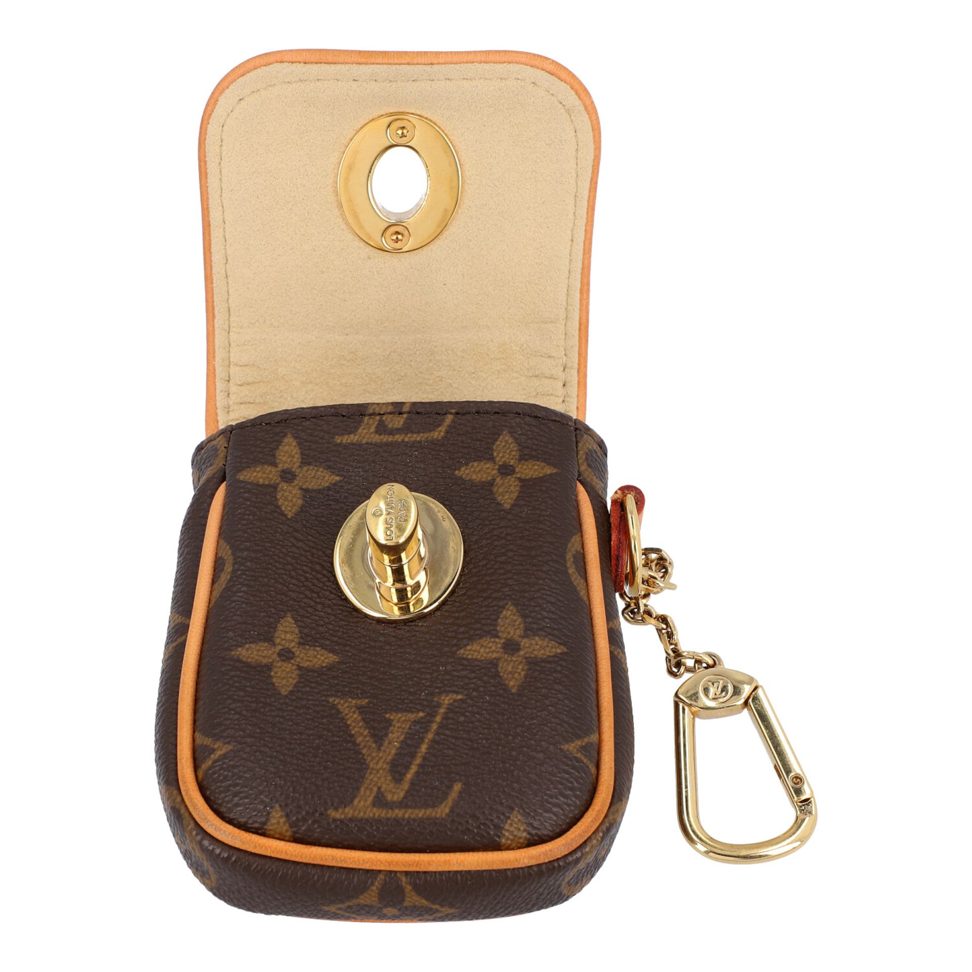 LOUIS VUITTON Anhänger "TULUM", Koll. 2005.Monogram Canvas Serie mit goldfarbener Hardware, - Bild 5 aus 5