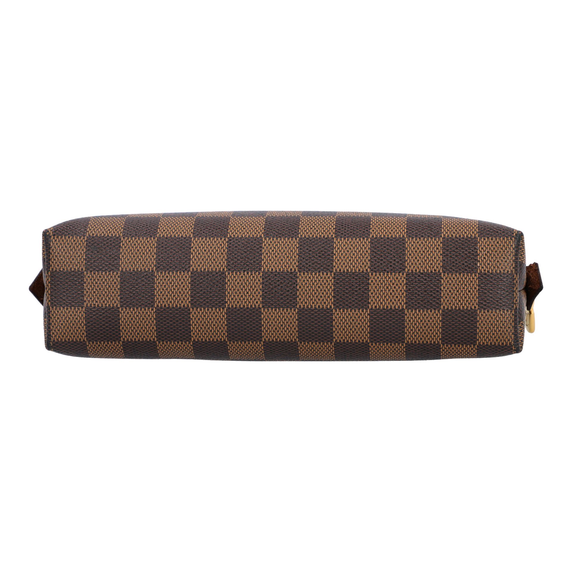 LOUIS VUITTON Kosmetiktasche "POCHETTE COSMÉTIQUE",Koll.: 2013. Akt. NP.: 255,-€. Damier Ebene - Bild 5 aus 6