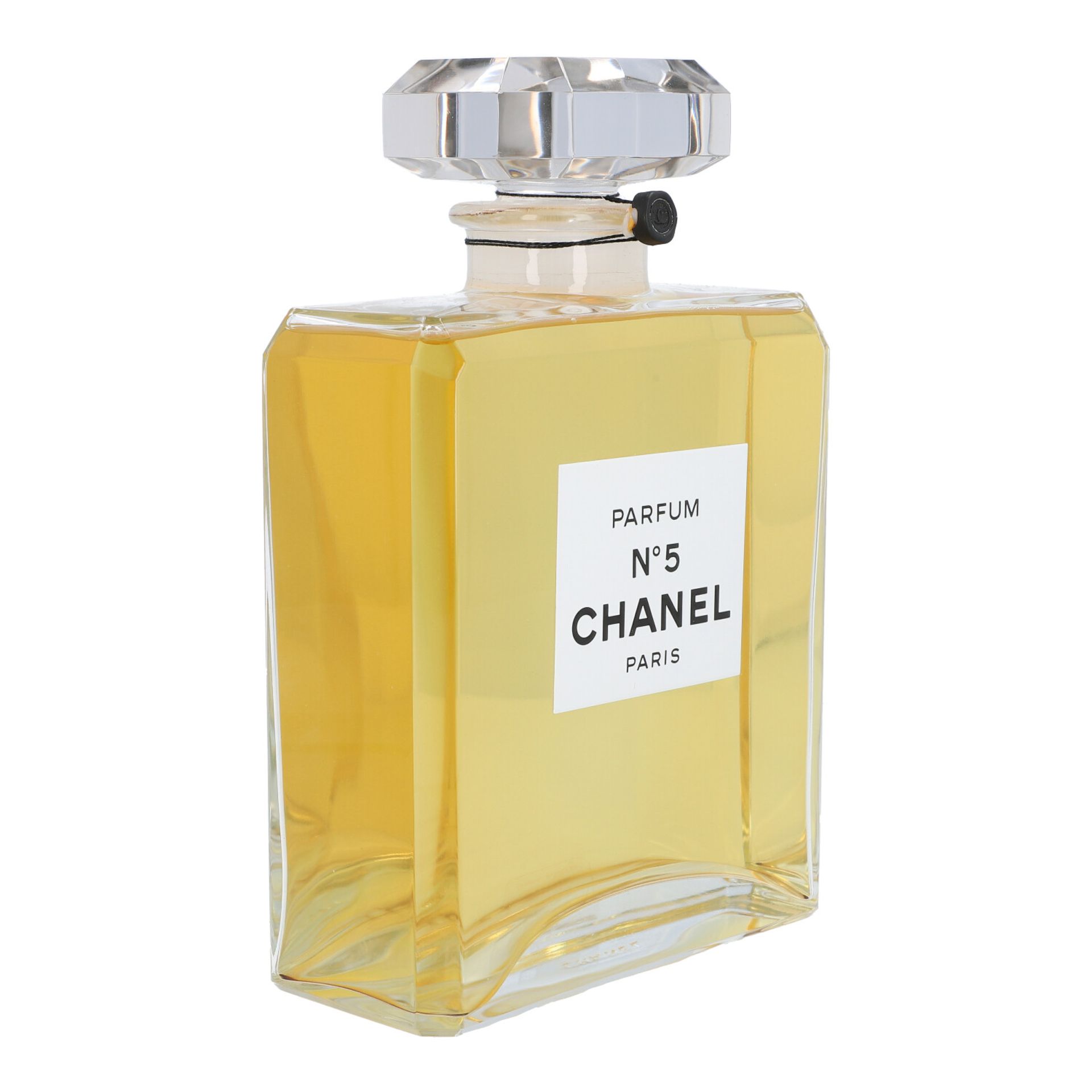 CHANEL VINTAGE Flacon "No5".Rarität - Sammlerstück. XXL-Flacon (Dummy), kantiges Format, gefüllt und - Bild 2 aus 4