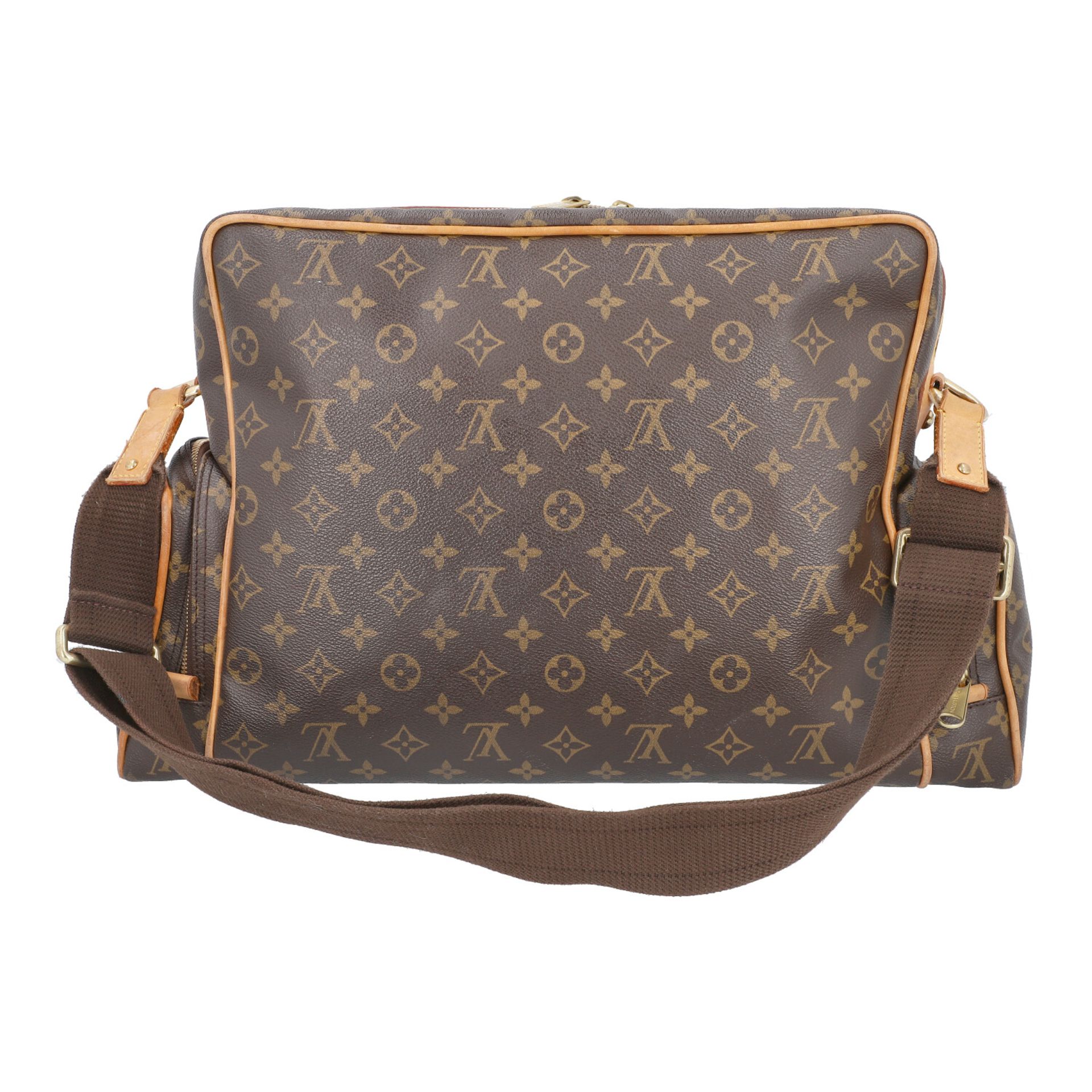 LOUIS VUITTON Messenger Bag "SAC SQUASH", Koll.: 2003.NP.ca.: 1.800,-€. Monogram Canvas Serie, - Bild 4 aus 6