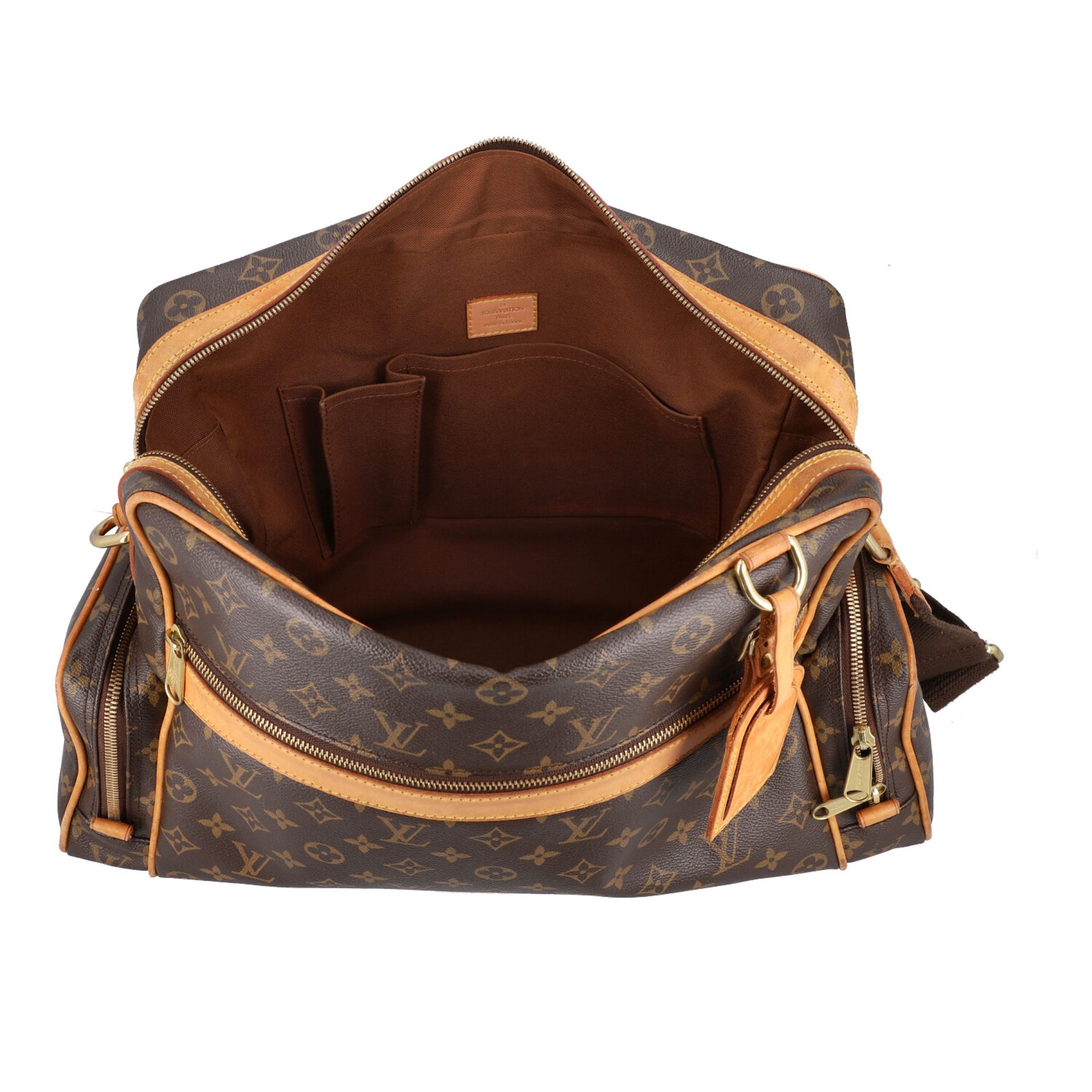 LOUIS VUITTON Messenger Bag "SAC SQUASH", Koll.: 2003.NP.ca.: 1.800,-€. Monogram Canvas Serie, - Bild 6 aus 6