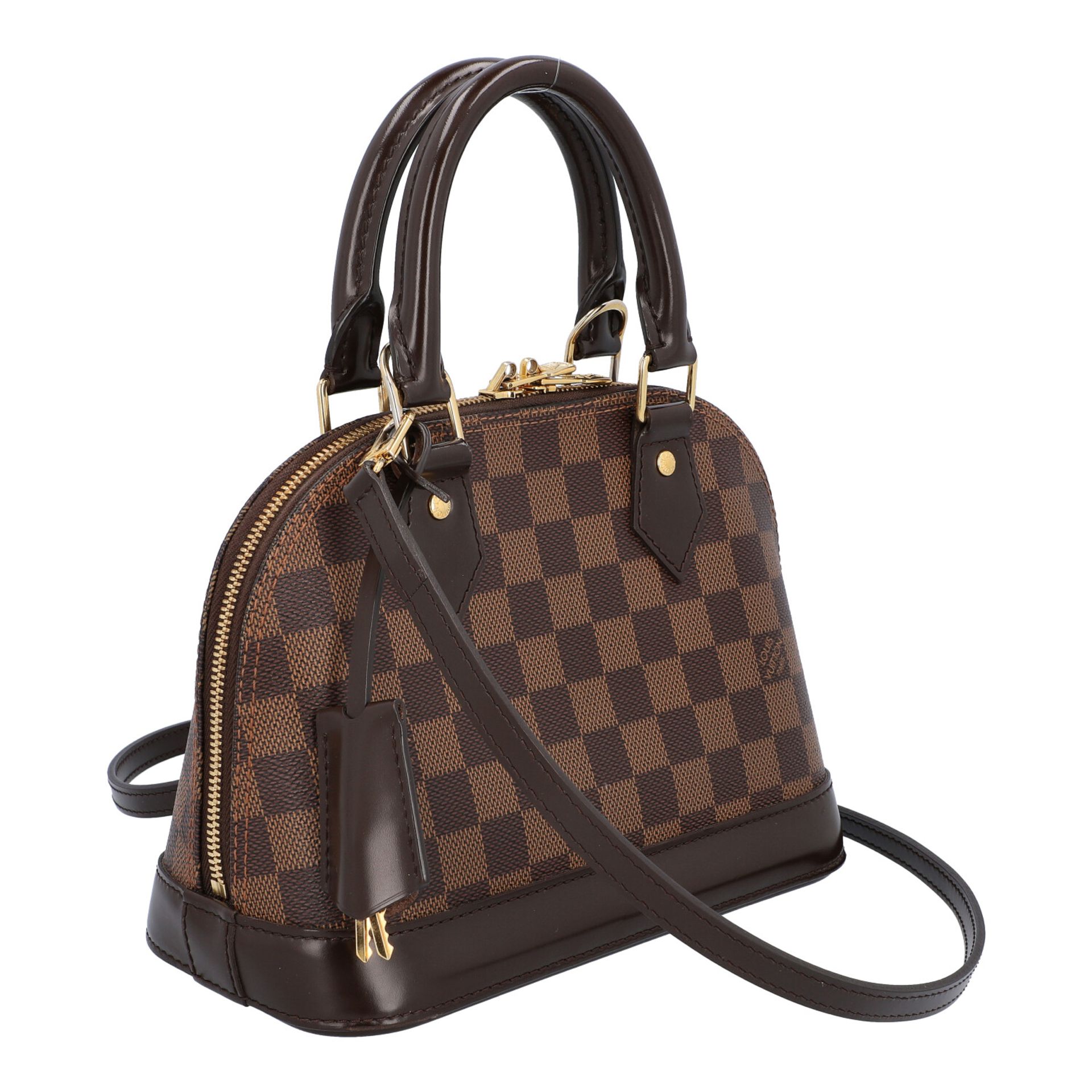 LOUIS VUITTON Henkeltasche "ALMA BB", Koll.: 2017.Akt. NP.: 915,-€. Damier Ebene Serie, - Bild 2 aus 6