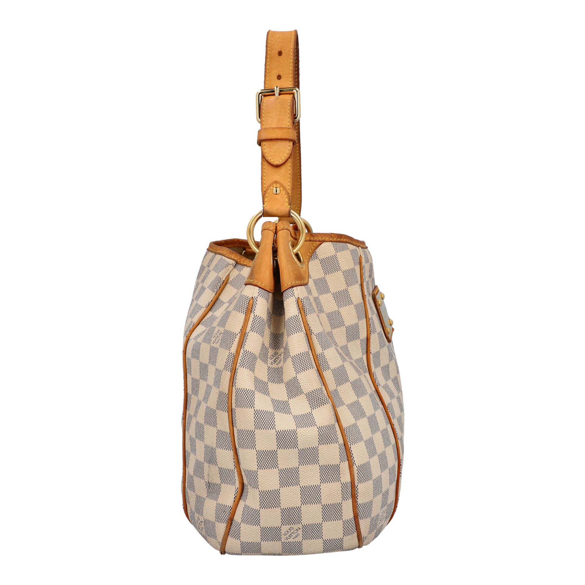 LOUIS VUITTON Hobobag "GALLIERA", Koll.: 2010, letzter LP.: 1.450,-€.Damier Azur Serie mit - Bild 3 aus 6