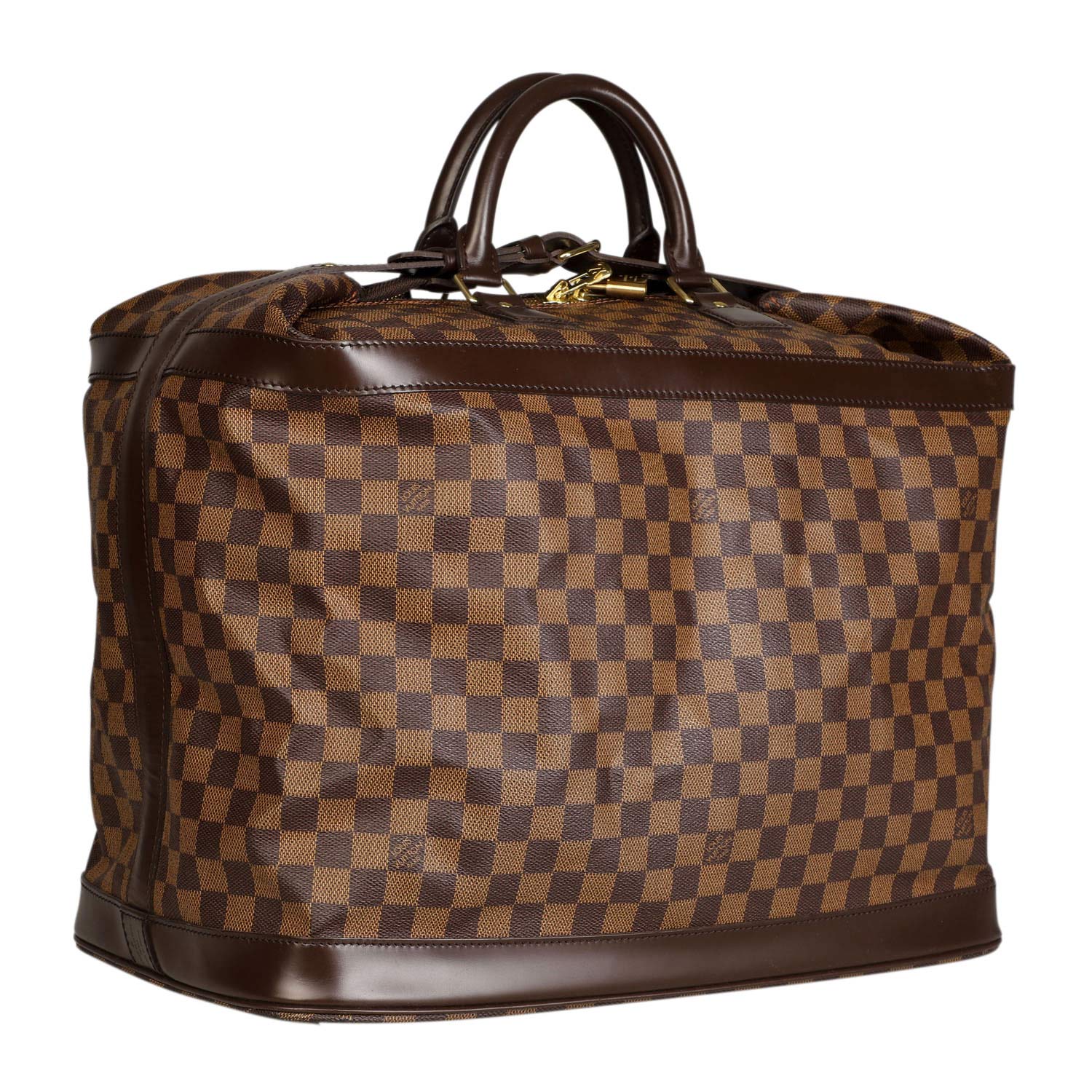 LOUIS VUITTON Weekender "GRIMAUD", Koll.: 2002. NP.: ca. 2.000,-€.Nichtmehr erhältlich. Damier Ebene - Image 2 of 9