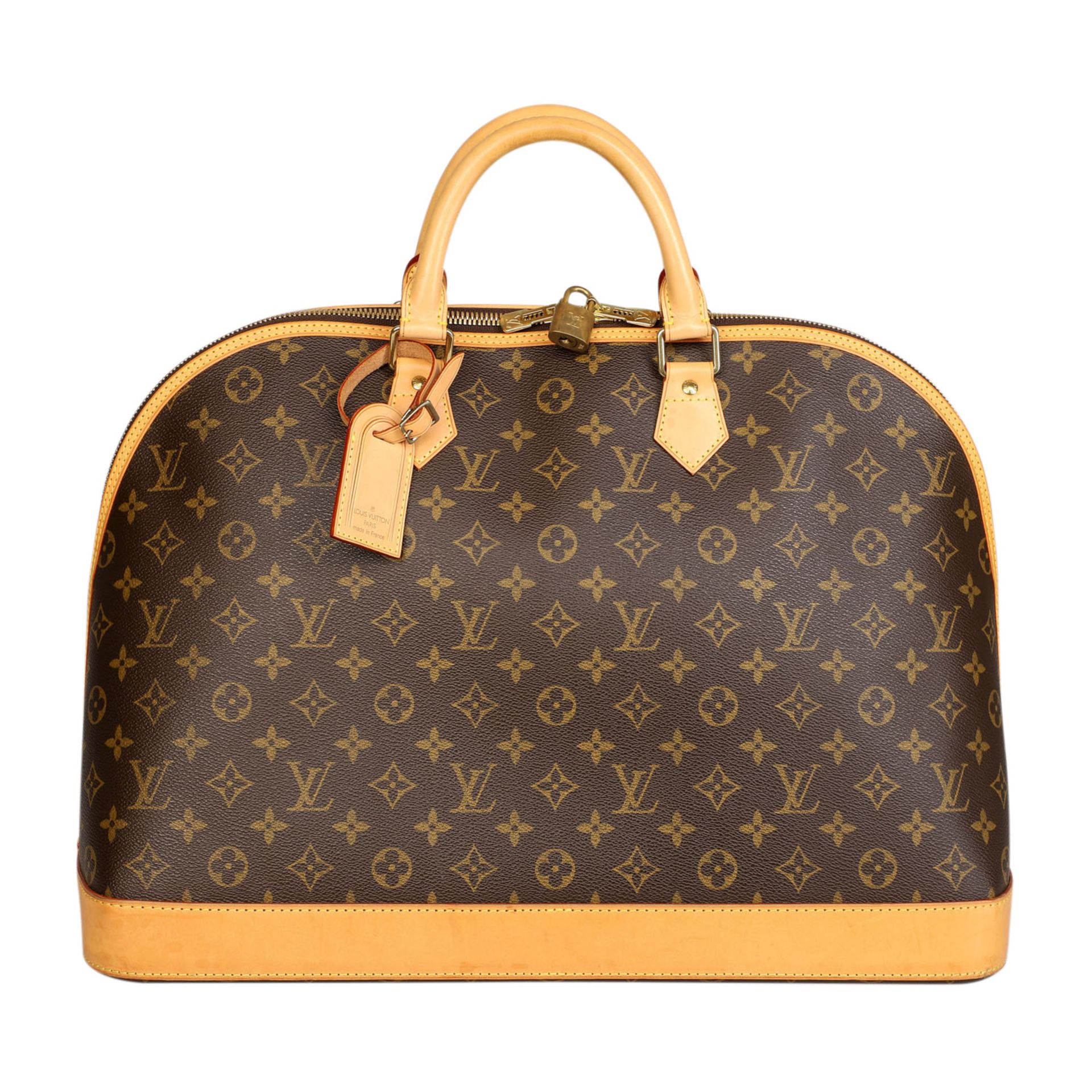 LOUIS VUITTON Weekender "ALMA VOYAGE MM", Koll.: 2004, letzter LP.: 1.400,-€.RARITÄT! NICHTMEHR