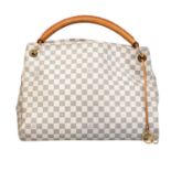 LOUIS VUITTON Schultertasche "ARTSY MM", Koll. 2014.NP.: 1.490,-€. NICHT MEHR ERHÄLTLICH! Damier