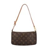 LOUIS VUITTON Pochette "ACC NM", Koll.: 2012.Akt. NP.ca.: 400,-€. Monogram Canvas Serie,