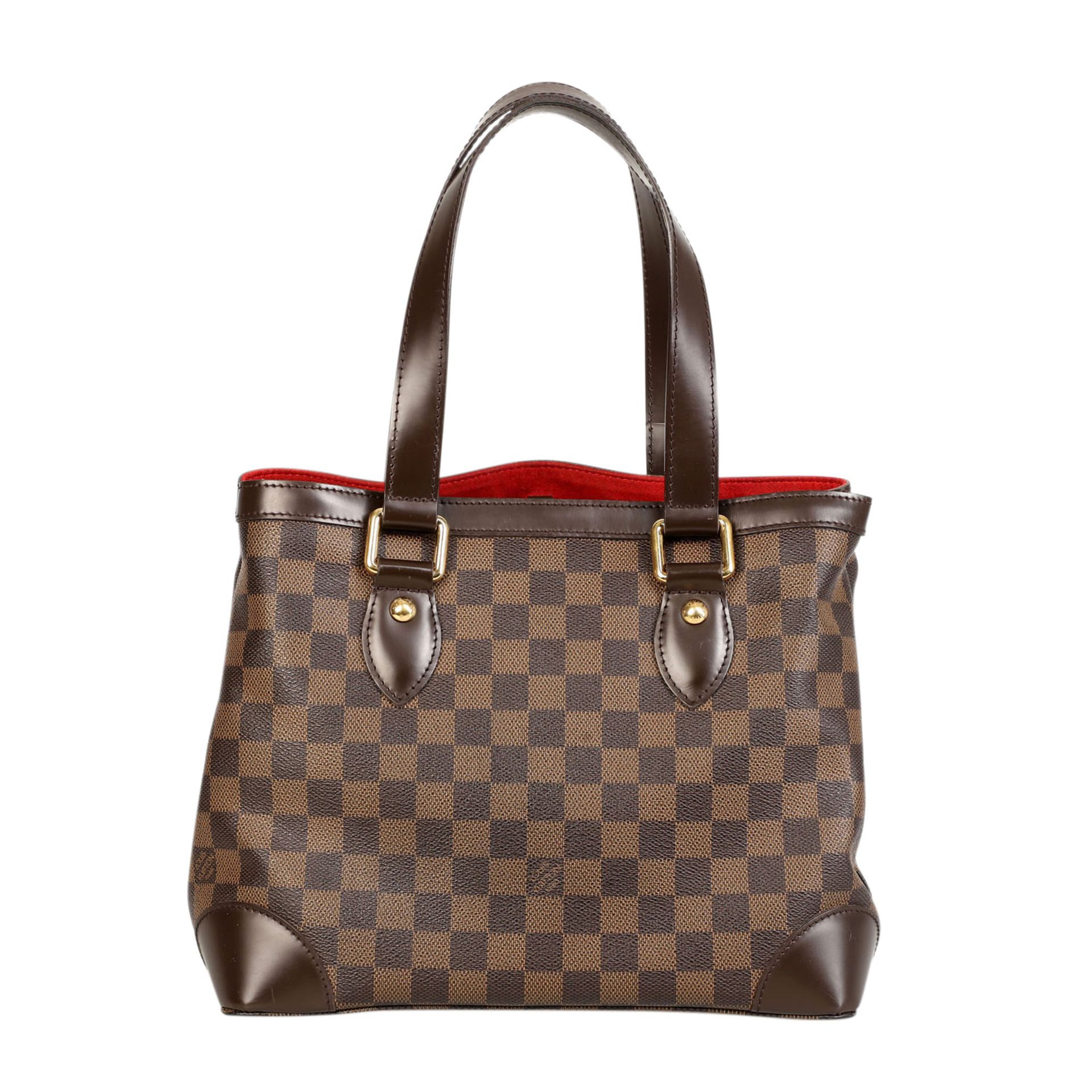 LOUIS VUITTON Henkeltasche "HAMPSTEAD", Koll.: 2008, NP.: ca. 1.000,-€.Damier Ebene Canvas Serie mit - Bild 4 aus 8