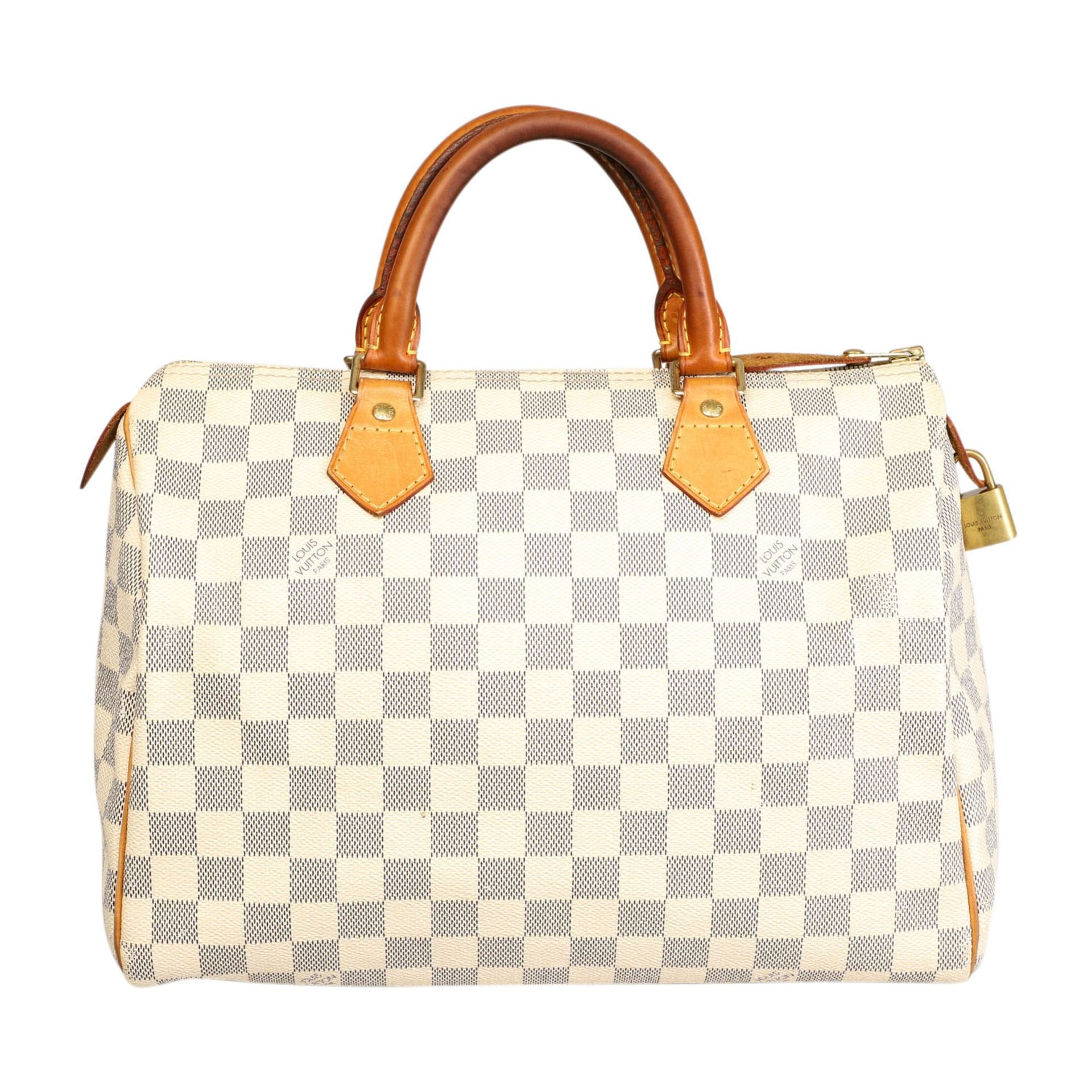 LOUIS VUITTON Handtasche "SPEEDY 30", Koll. 2009.Akt. NP.: 800,-€. Akt. nicht mehr erhältlich.