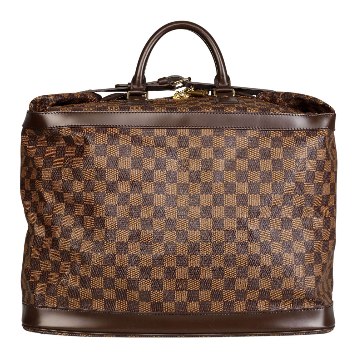 LOUIS VUITTON Weekender "GRIMAUD", Koll.: 2002. NP.: ca. 2.000,-€.Nichtmehr erhältlich. Damier Ebene