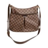 LOUIS VUITTON Umhängetasche "BLOOMSBURY PM", Koll.2012.NP.: 755,-€. Damier Ebene Serie, dunkelbraune